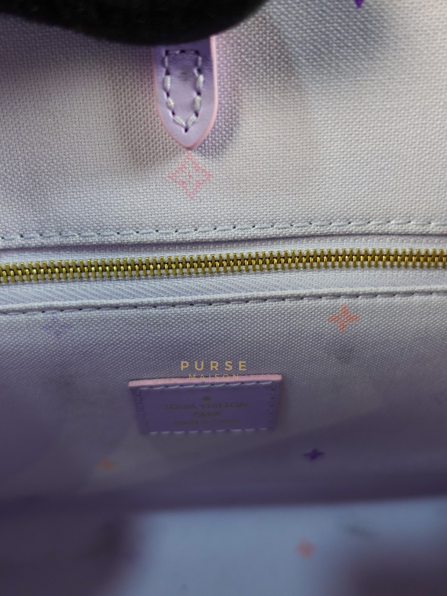 On The Go PM Spring in The City Canvas (Microchip) | Purse Maison Luxury Bags Shop