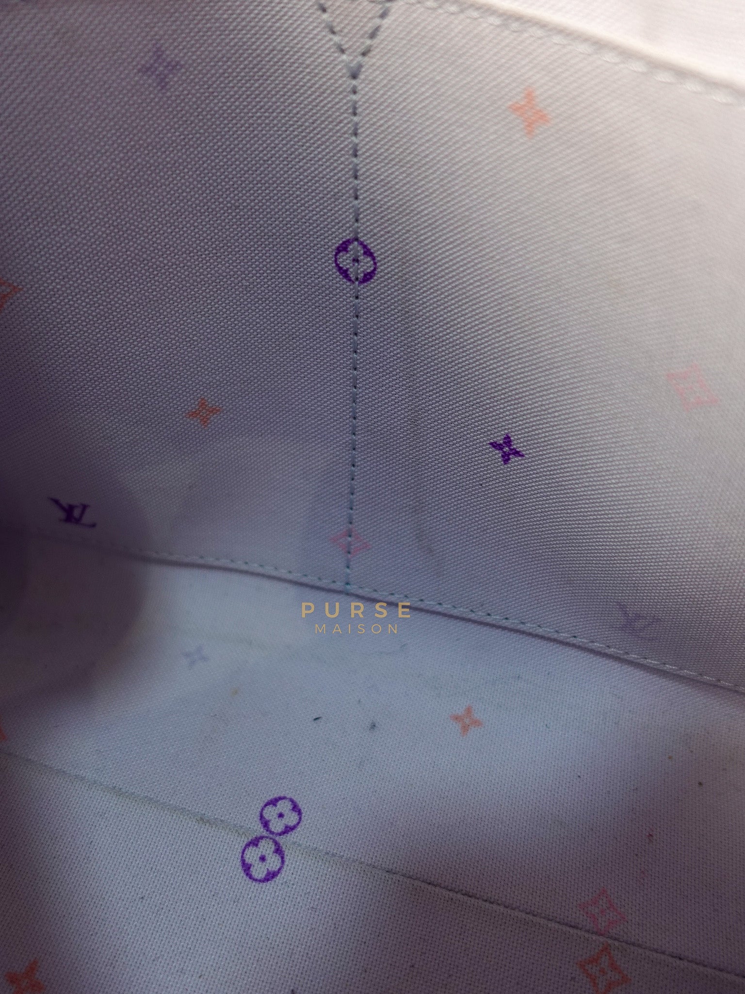 On The Go PM Spring in The City Canvas (Microchip) | Purse Maison Luxury Bags Shop