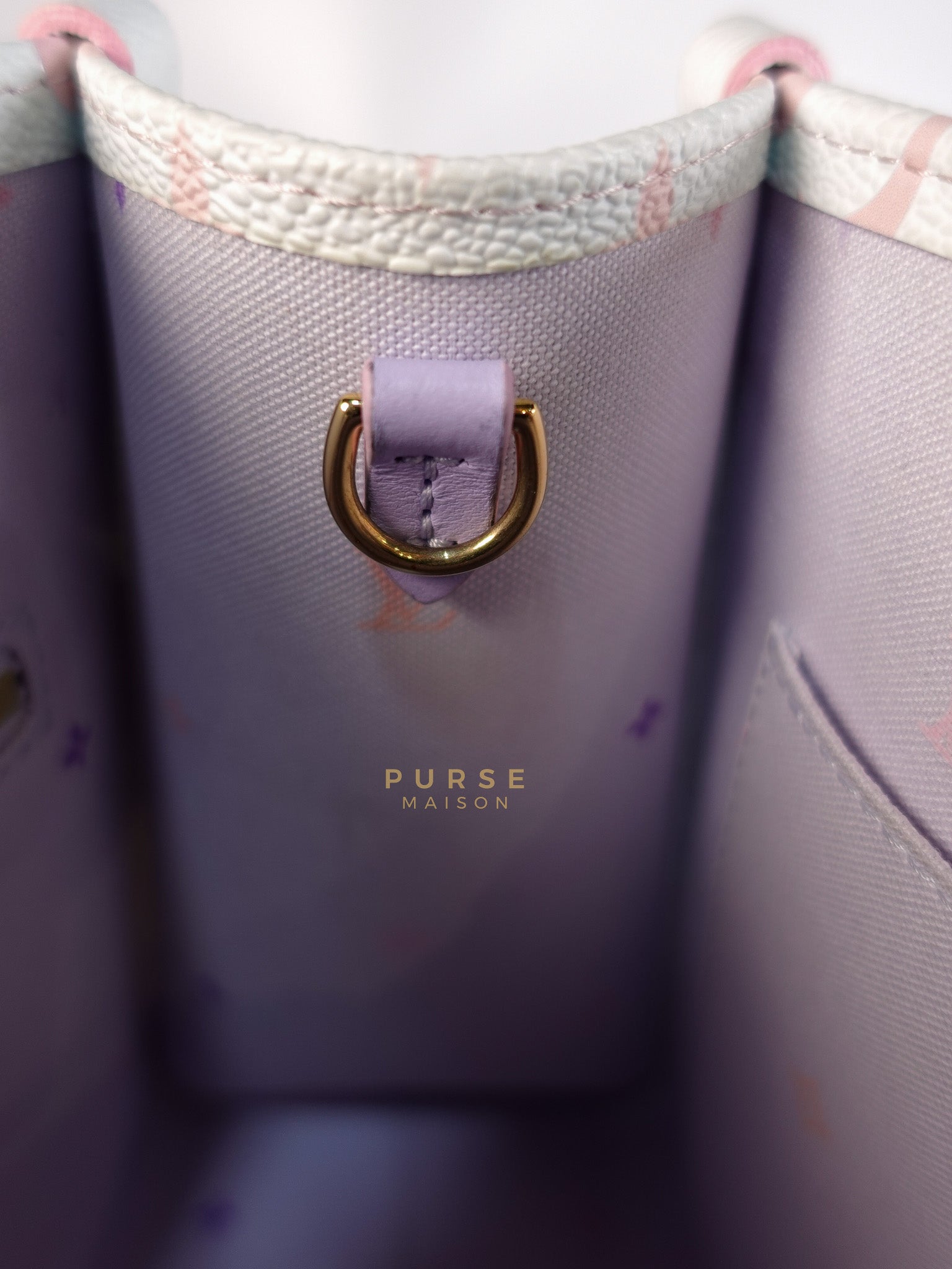 On The Go PM Spring in The City Canvas (Microchip) | Purse Maison Luxury Bags Shop