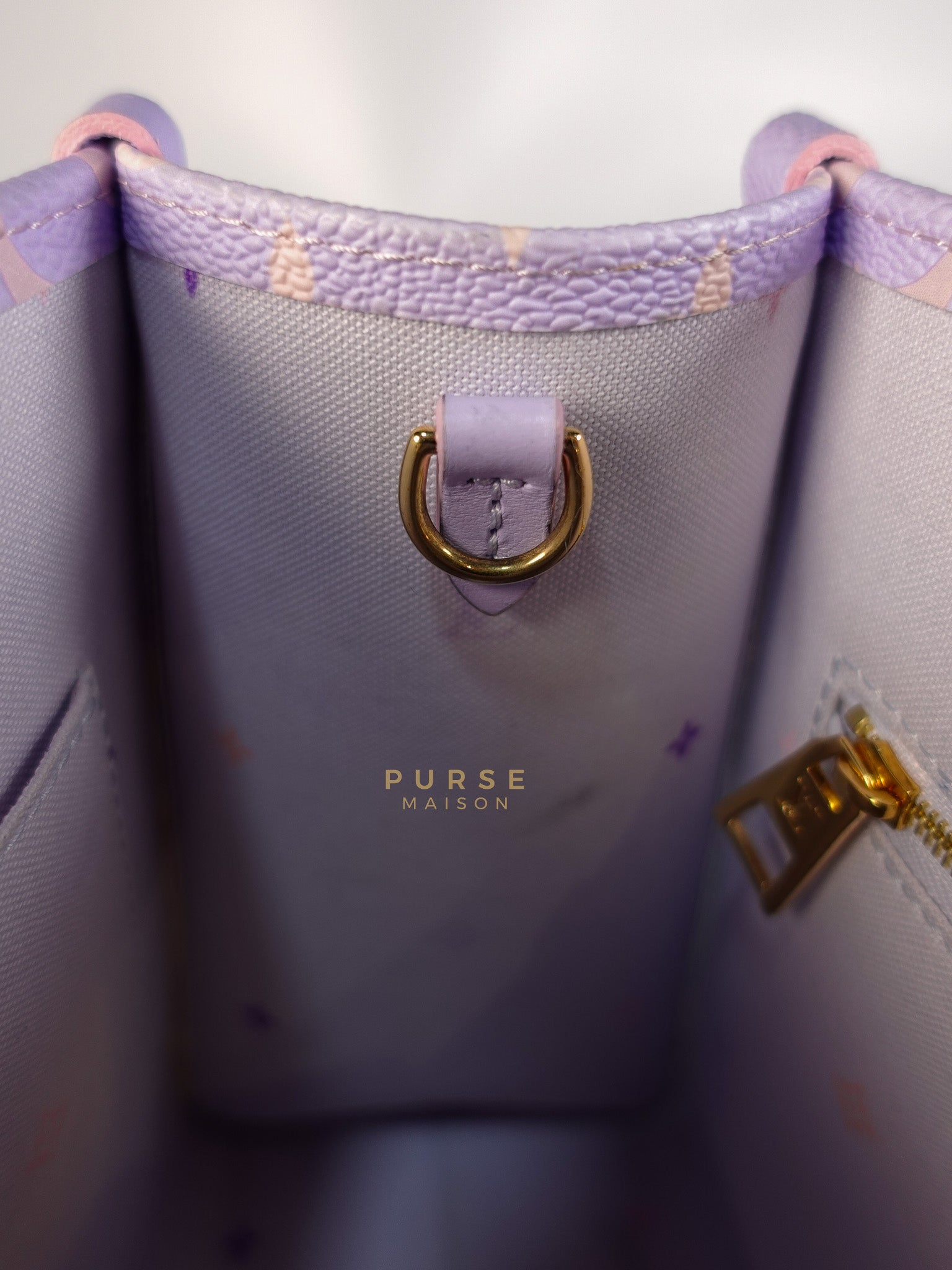 On The Go PM Spring in The City Canvas (Microchip) | Purse Maison Luxury Bags Shop