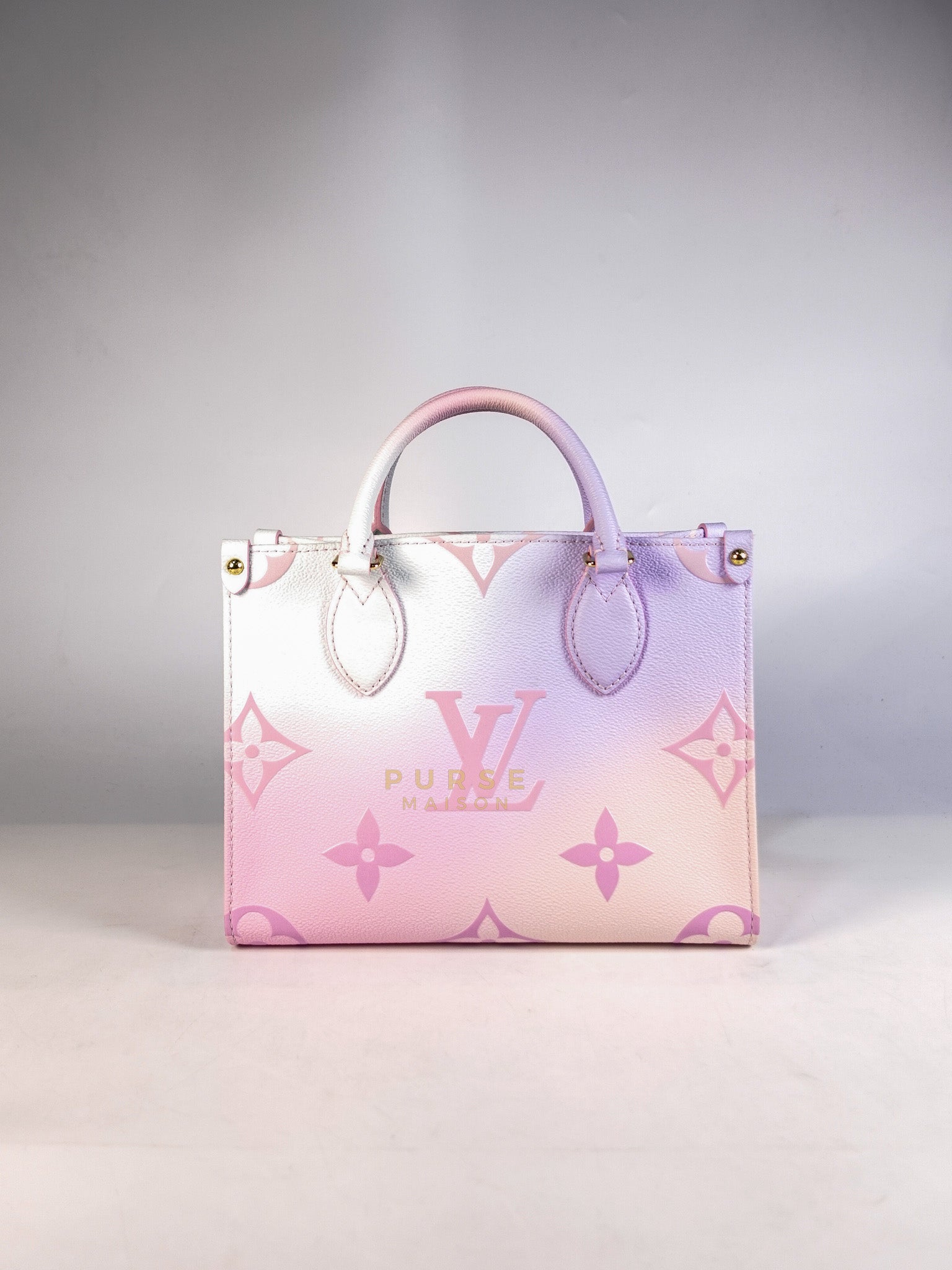 On The Go PM Spring in The City Canvas (Microchip) | Purse Maison Luxury Bags Shop