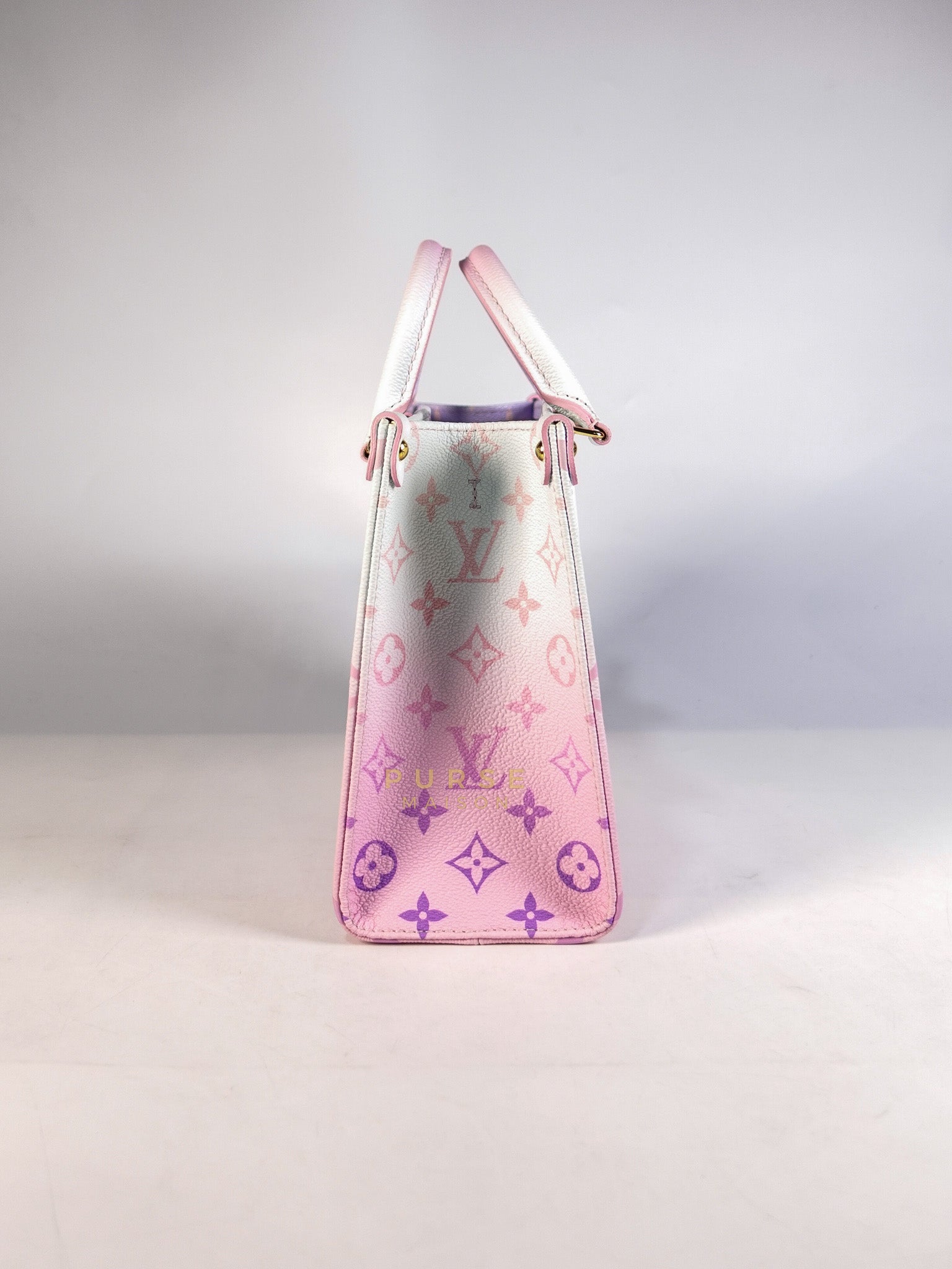 On The Go PM Spring in The City Canvas (Microchip) | Purse Maison Luxury Bags Shop