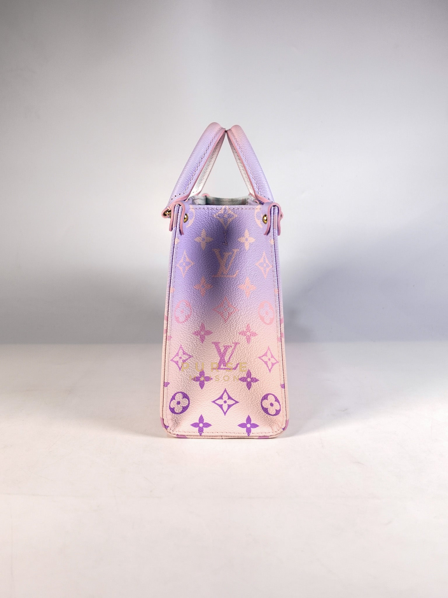 On The Go PM Spring in The City Canvas (Microchip) | Purse Maison Luxury Bags Shop