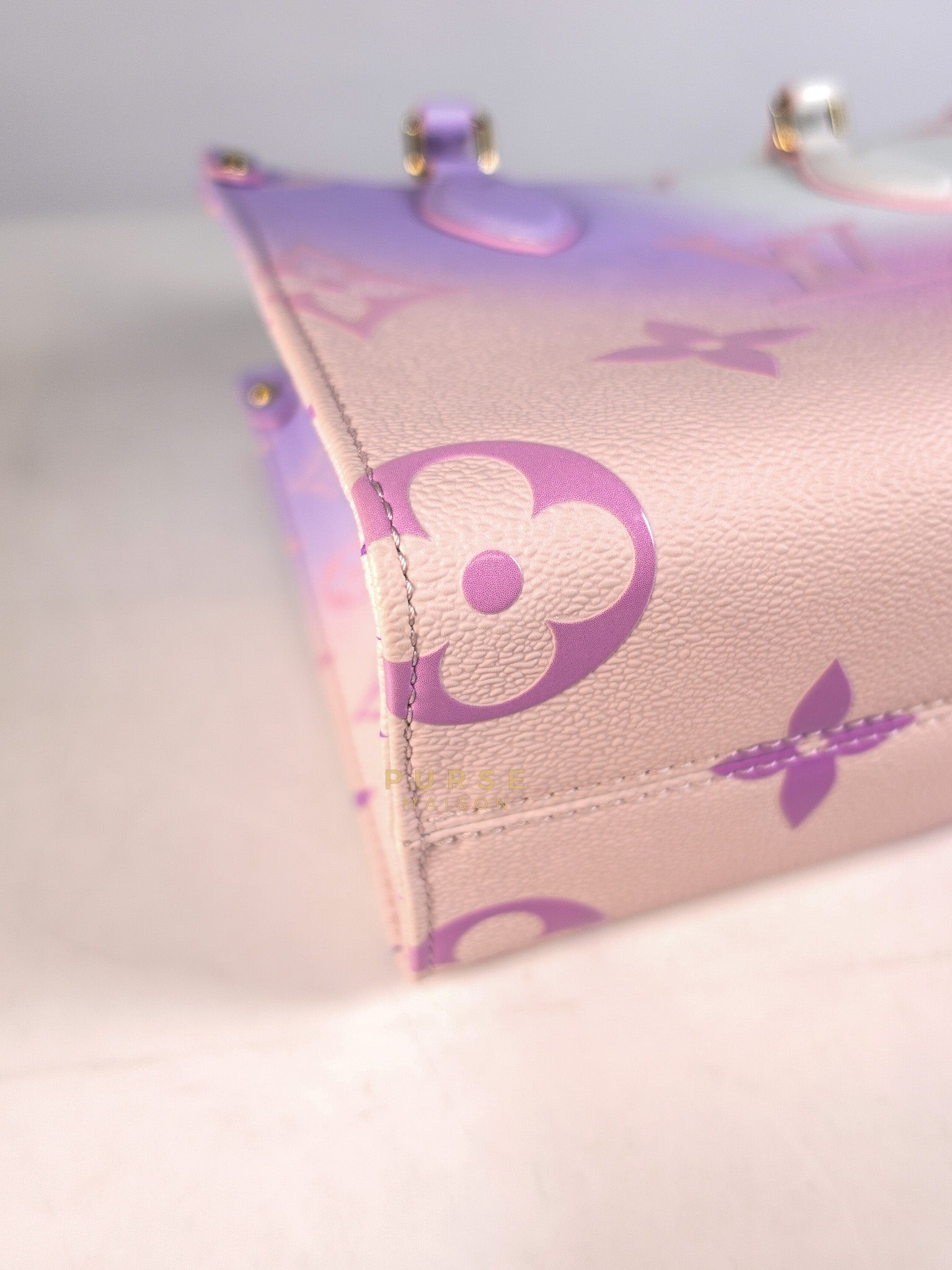 On The Go PM Spring in The City Canvas (Microchip) | Purse Maison Luxury Bags Shop