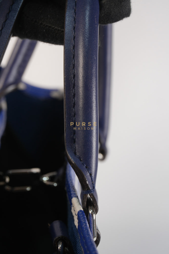 OnTheGo GM Tote Bag Limited Edition in Blue Escale Monogram Giant & Silver Hardware (Date Code: FL026) | Purse Maison Luxury Bags Shop