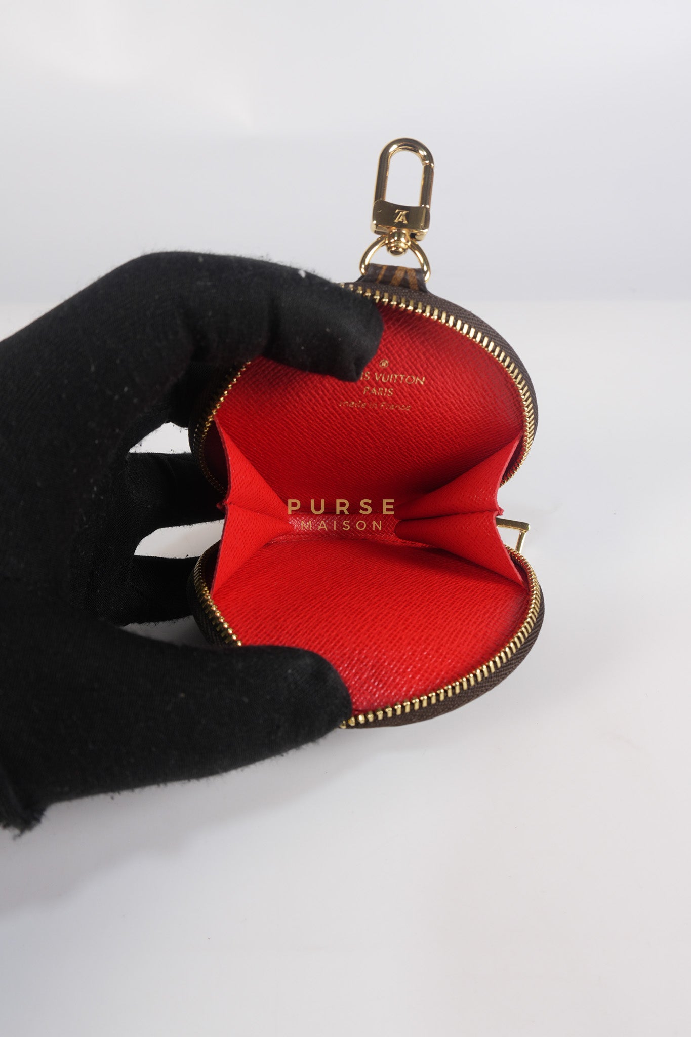 OnTheGo (OTG) East West in Reverse Monogram Canvas & Gold Hardware Microchip | Purse Maison Luxury Bags Shop