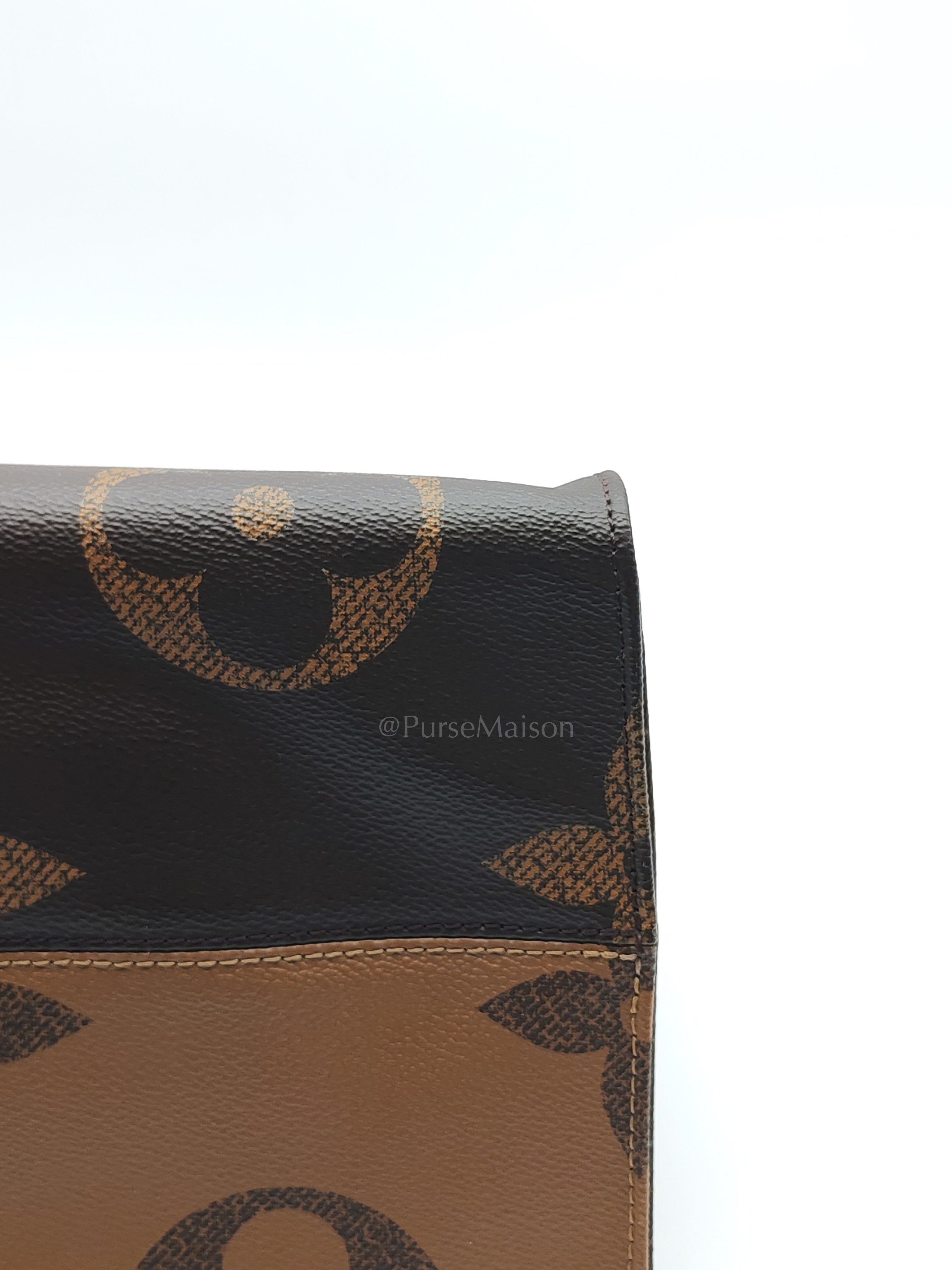OnTheGo (OTG) GM in Reserve Monogram Canvas & Gold Hardware (DateCode: NZ4169) | Purse Maison Luxury Bags Shop