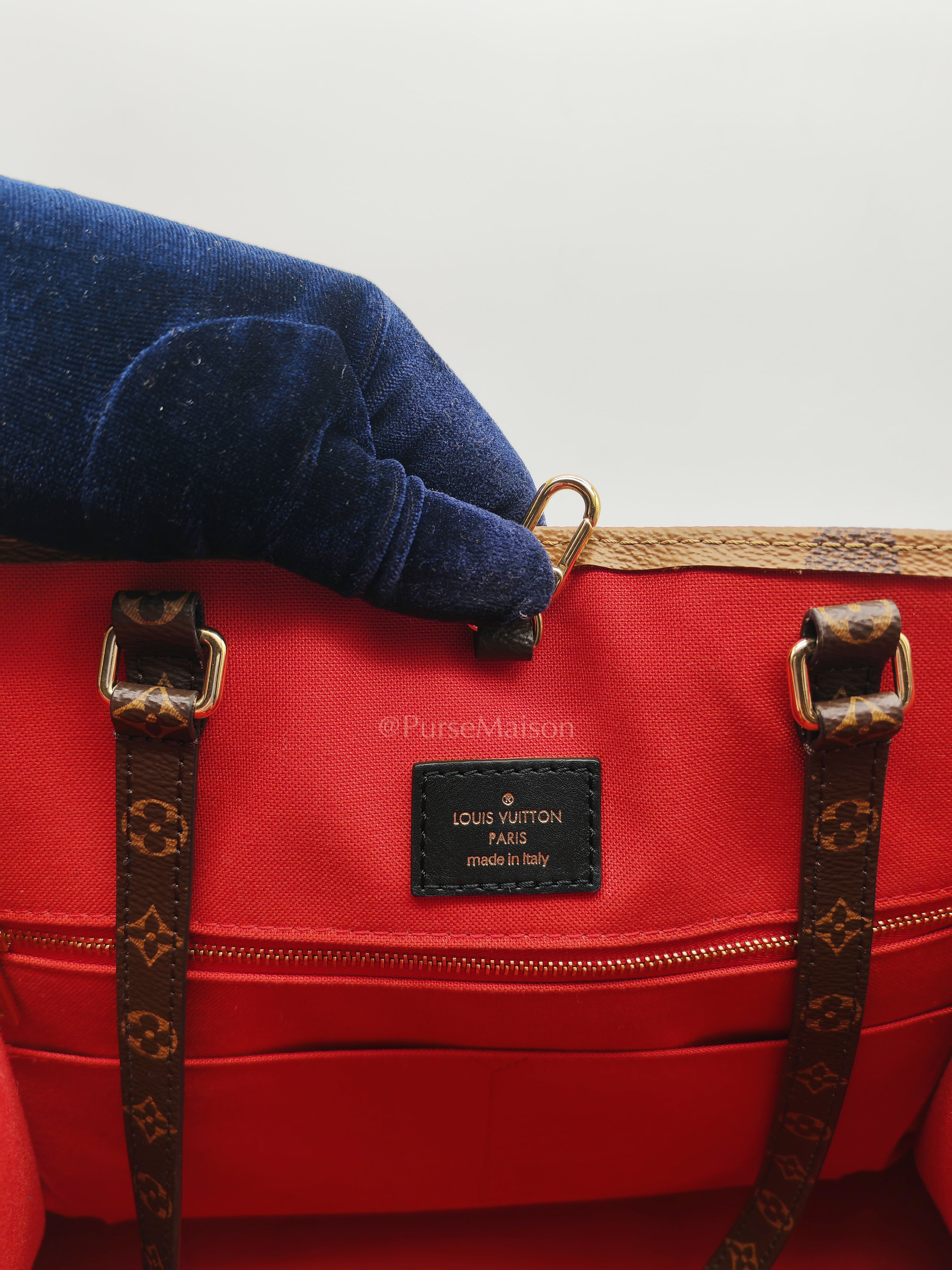 OnTheGo (OTG) GM in Reserve Monogram Canvas & Gold Hardware (DateCode: NZ4169) | Purse Maison Luxury Bags Shop