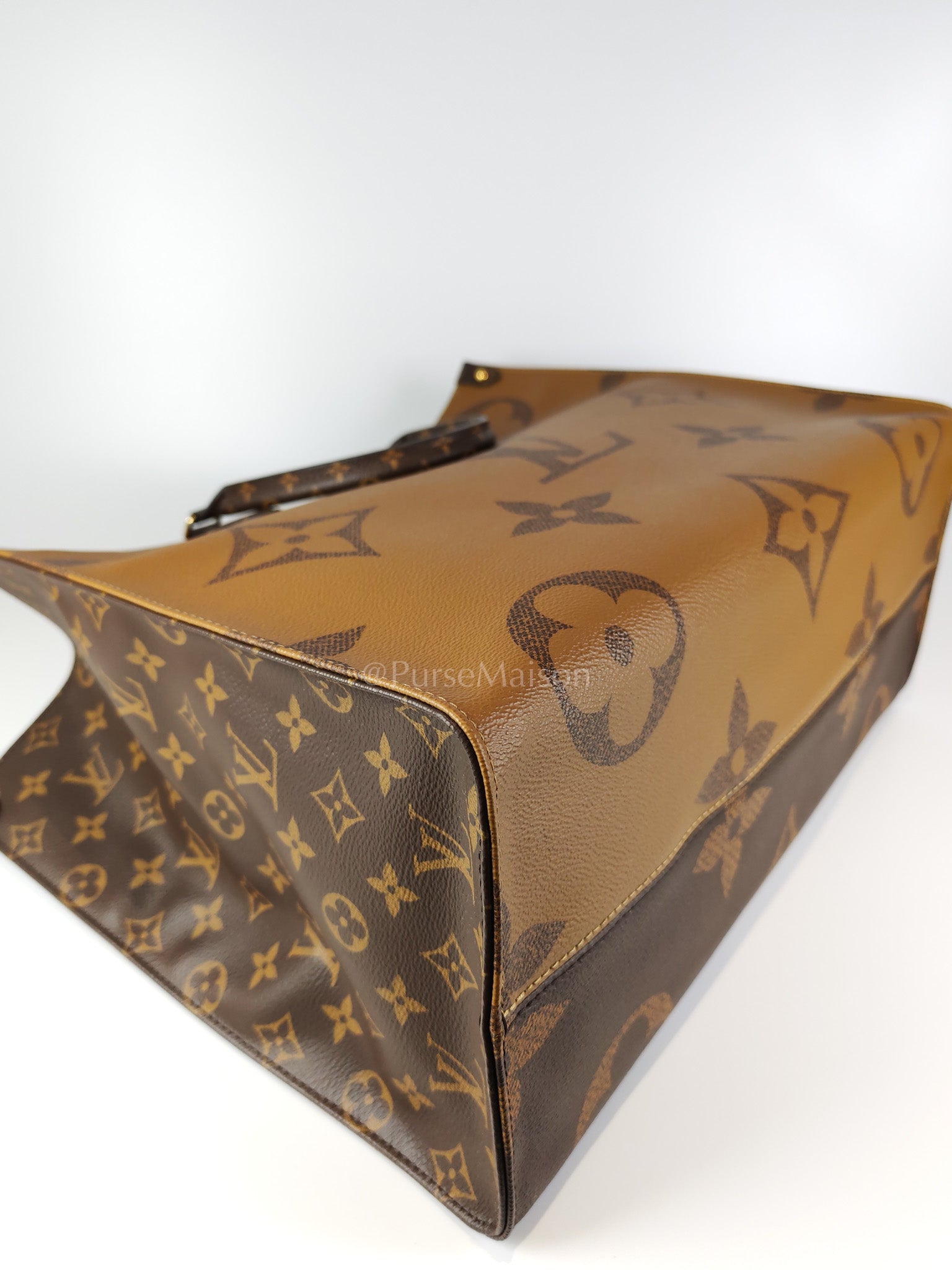 OnTheGo (OTG) GM In Reverse Monogram Canvas Tote Bag (Date Code: NZ3169) | Purse Maison Luxury Bags Shop