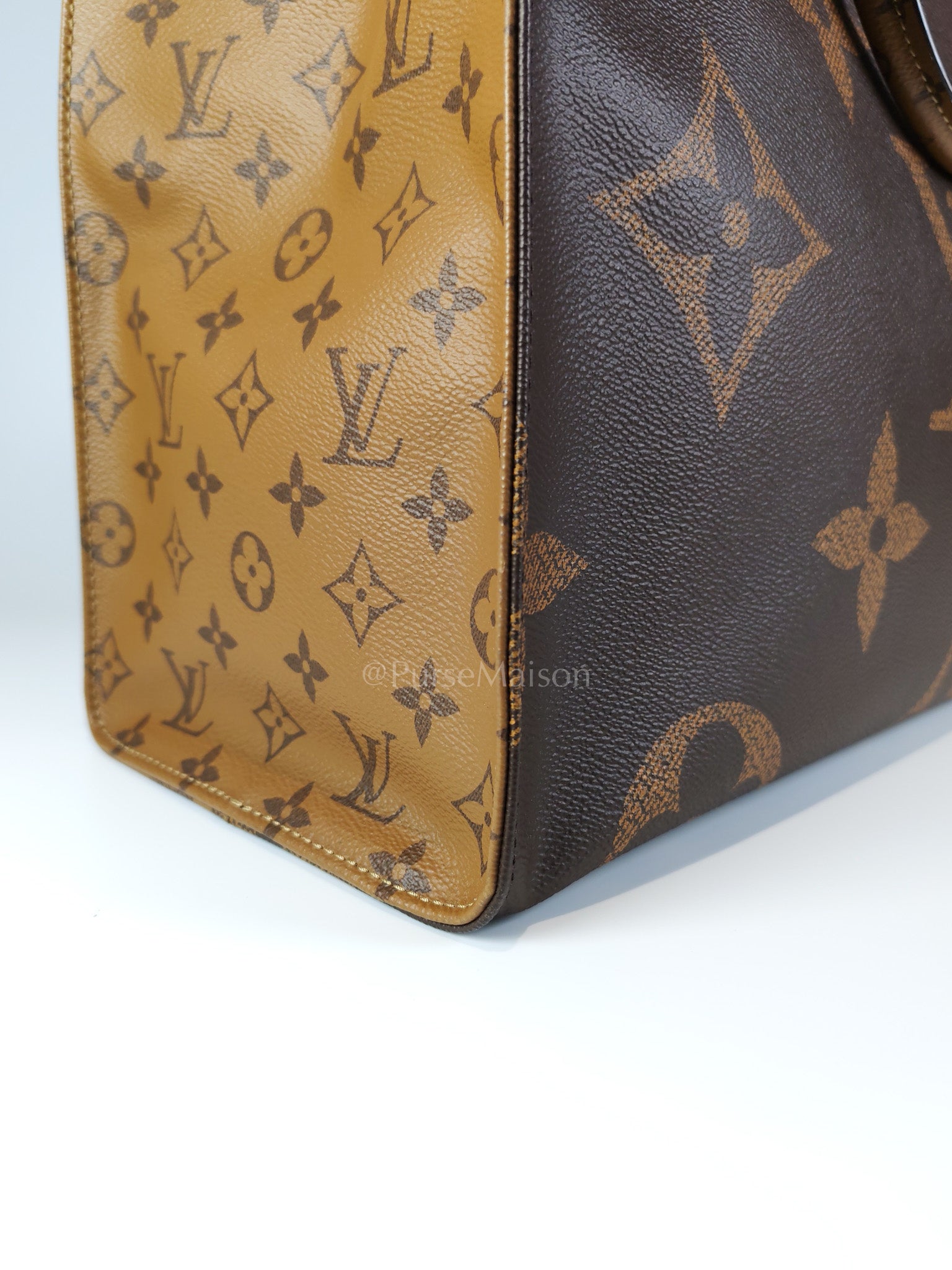 OnTheGo (OTG) GM In Reverse Monogram Canvas Tote Bag (Date Code: NZ3169) | Purse Maison Luxury Bags Shop