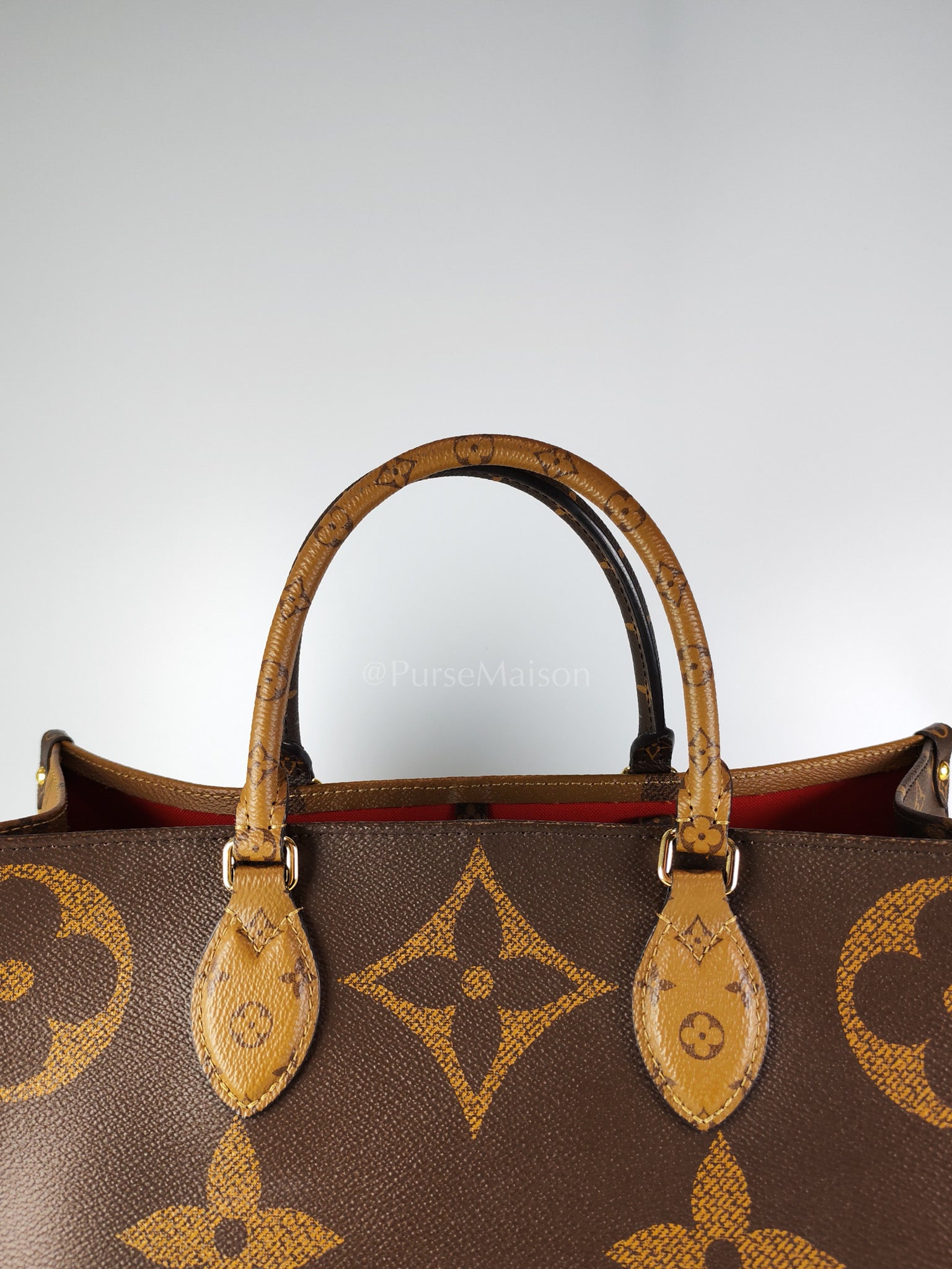 OnTheGo (OTG) GM In Reverse Monogram Canvas Tote Bag (Date Code: NZ3169) | Purse Maison Luxury Bags Shop