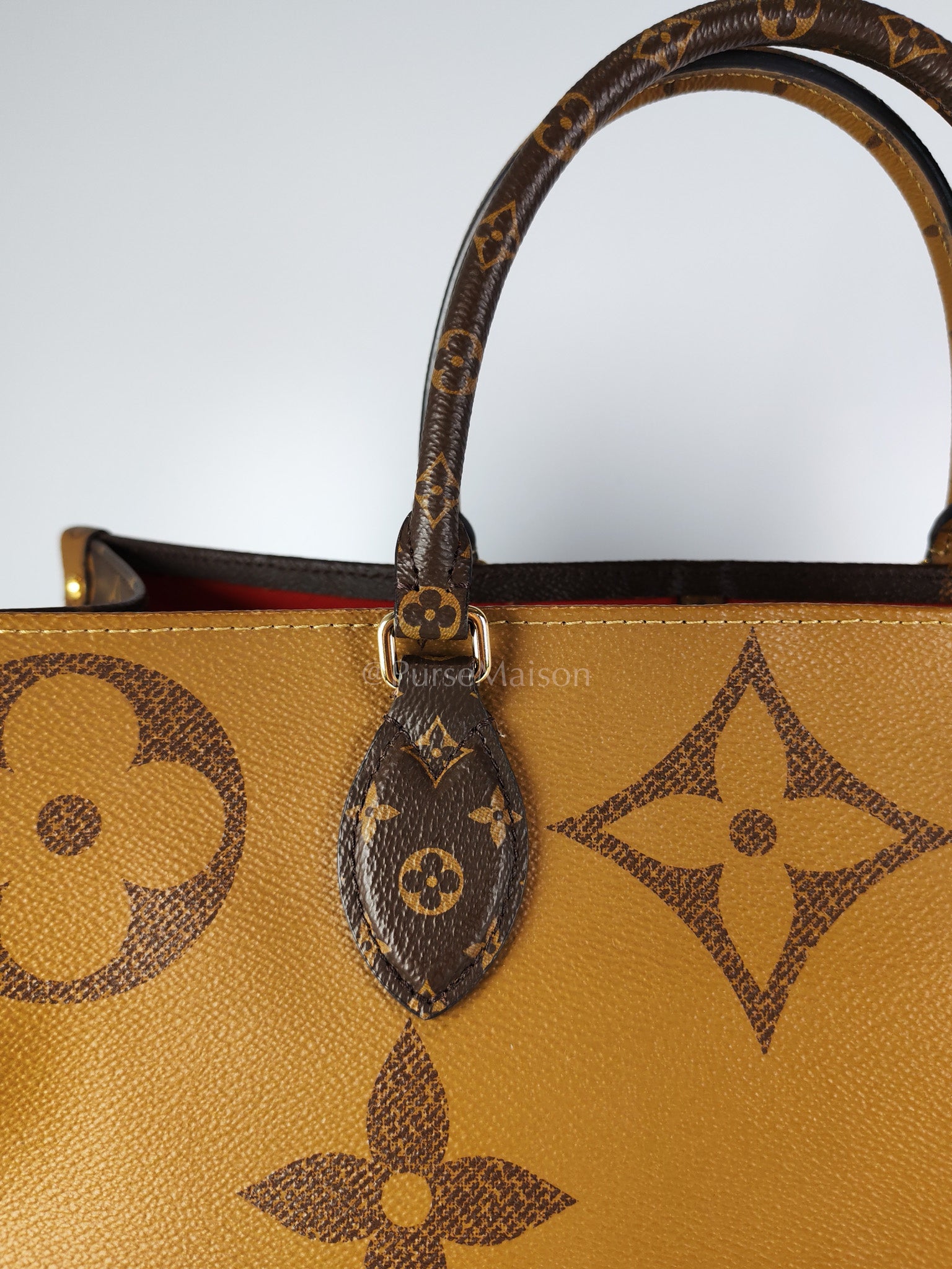 OnTheGo (OTG) GM In Reverse Monogram Canvas Tote Bag (Date Code: NZ3169) | Purse Maison Luxury Bags Shop