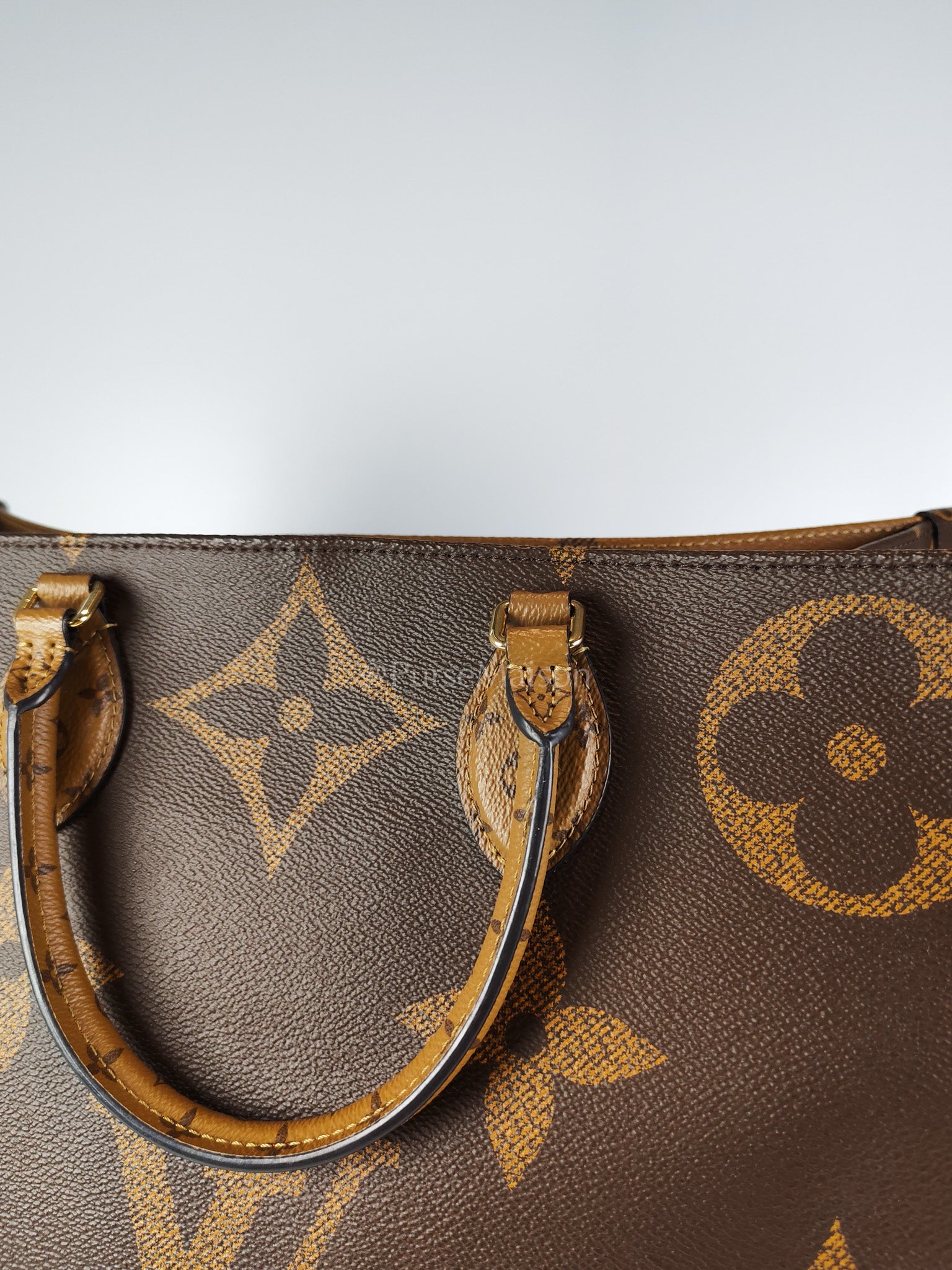 OnTheGo (OTG) GM In Reverse Monogram Canvas Tote Bag (Date Code: NZ3169) | Purse Maison Luxury Bags Shop