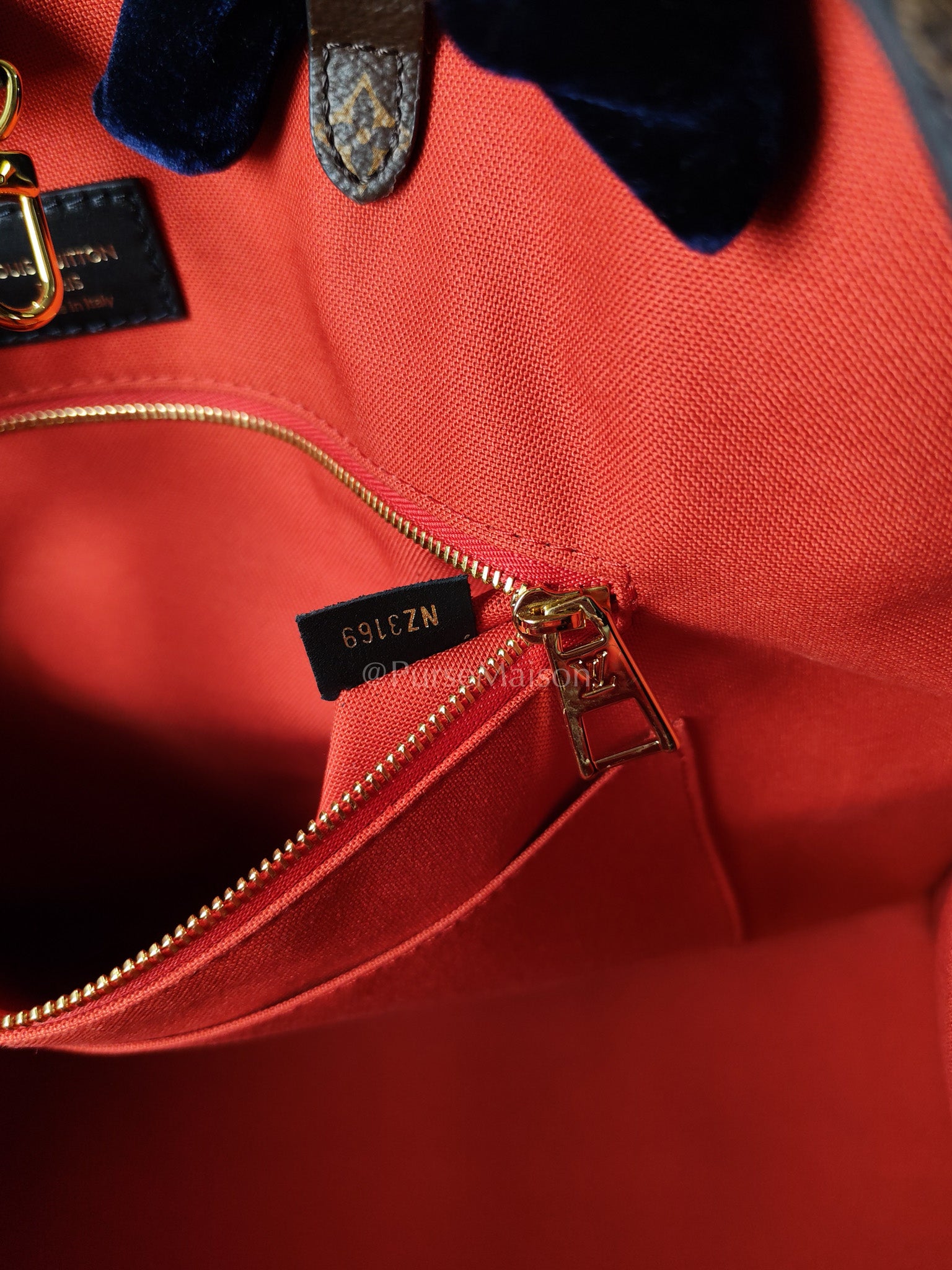 OnTheGo (OTG) GM In Reverse Monogram Canvas Tote Bag (Date Code: NZ3169) | Purse Maison Luxury Bags Shop