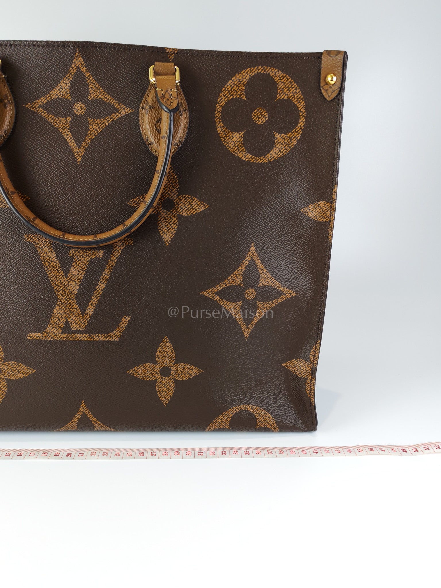 OnTheGo (OTG) GM In Reverse Monogram Canvas Tote Bag (Date Code: NZ3169) | Purse Maison Luxury Bags Shop