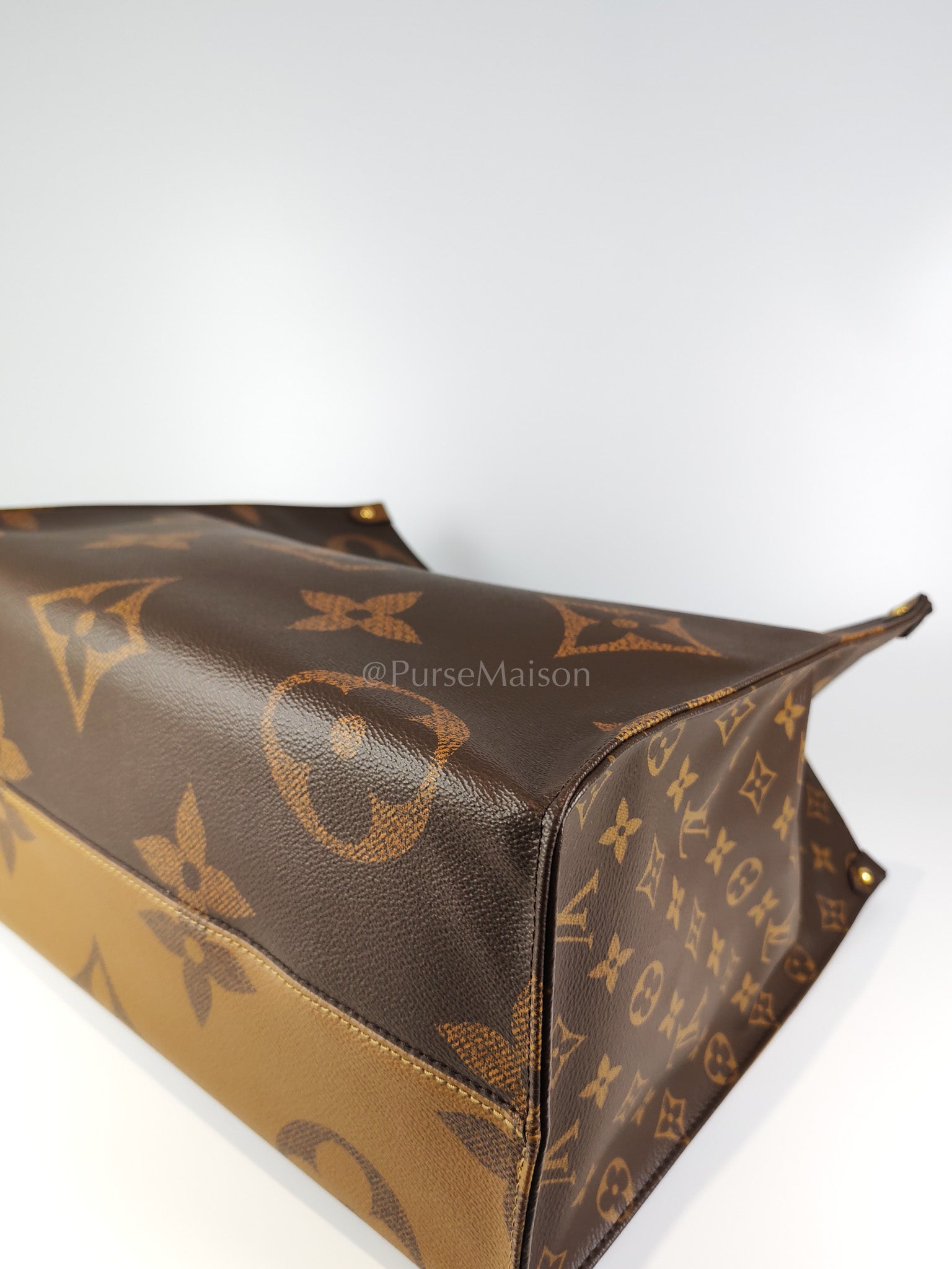 OnTheGo (OTG) GM In Reverse Monogram Canvas Tote Bag (Date Code: NZ3169) | Purse Maison Luxury Bags Shop