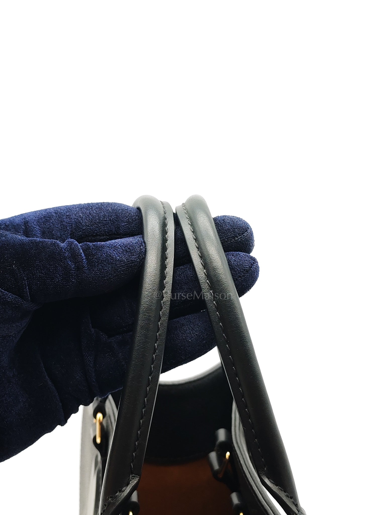 OnTheGo (OTG) MM in Black Empreinte Leather Tote Bag (Microchip) | Purse Maison Luxury Bags Shop