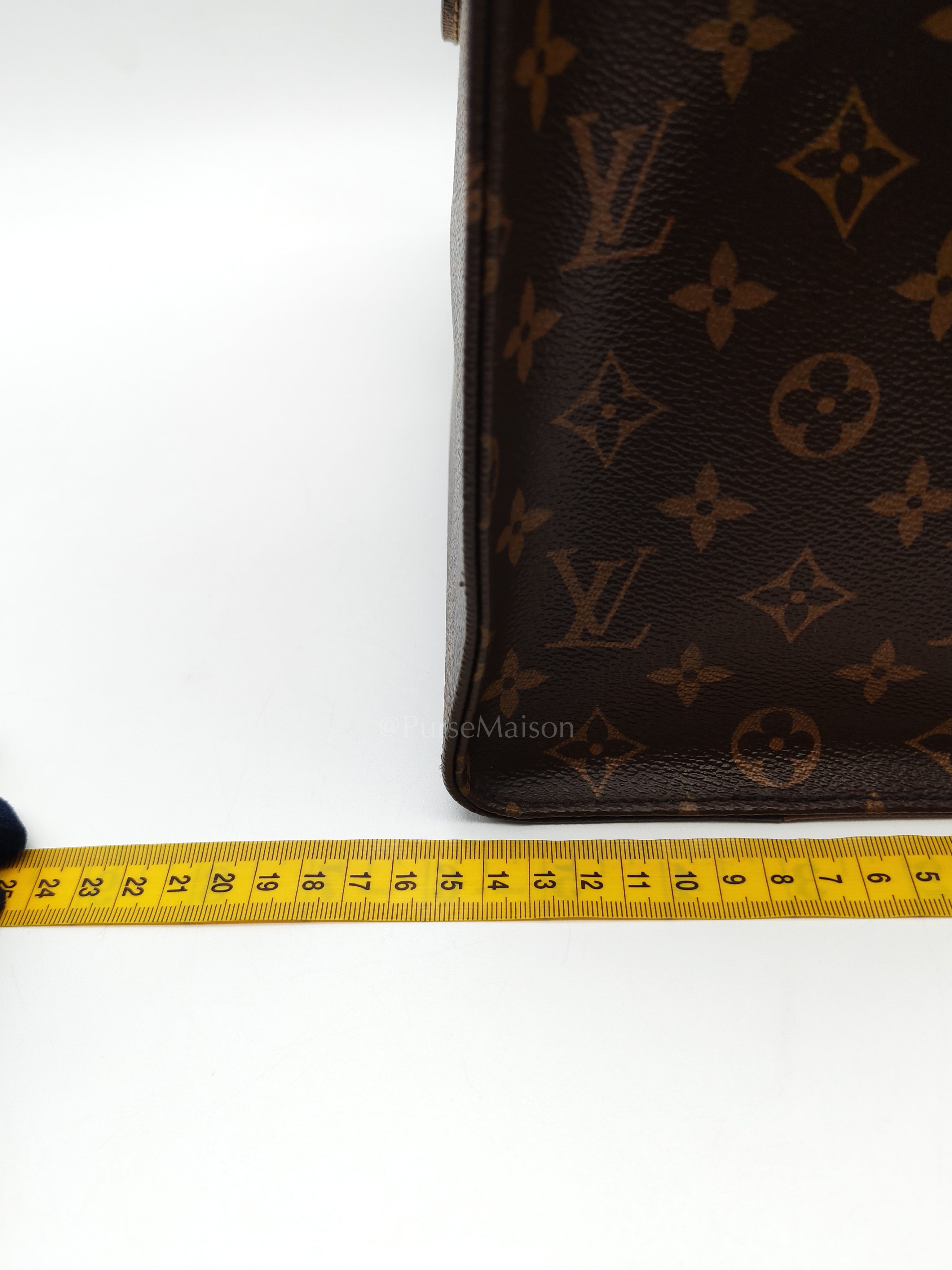 OnTheGo (OTG) MM in Reverse Monogram Canvas and Gold Hardware Microchip | Purse Maison Luxury Bags Shop