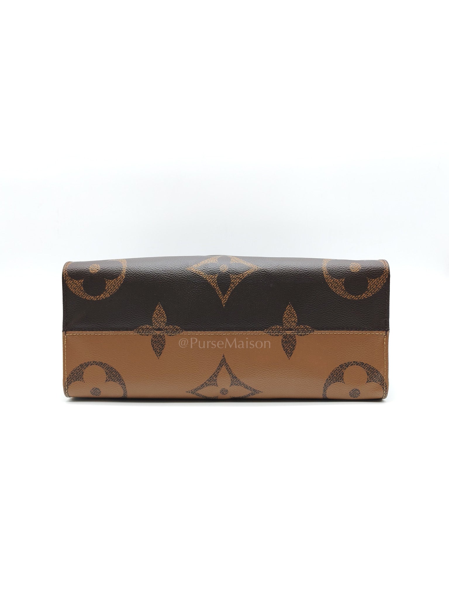 OnTheGo (OTG) MM in Reverse Monogram Canvas & Gold Hardware (Datecode: FL4200) | Purse Maison Luxury Bags Shop
