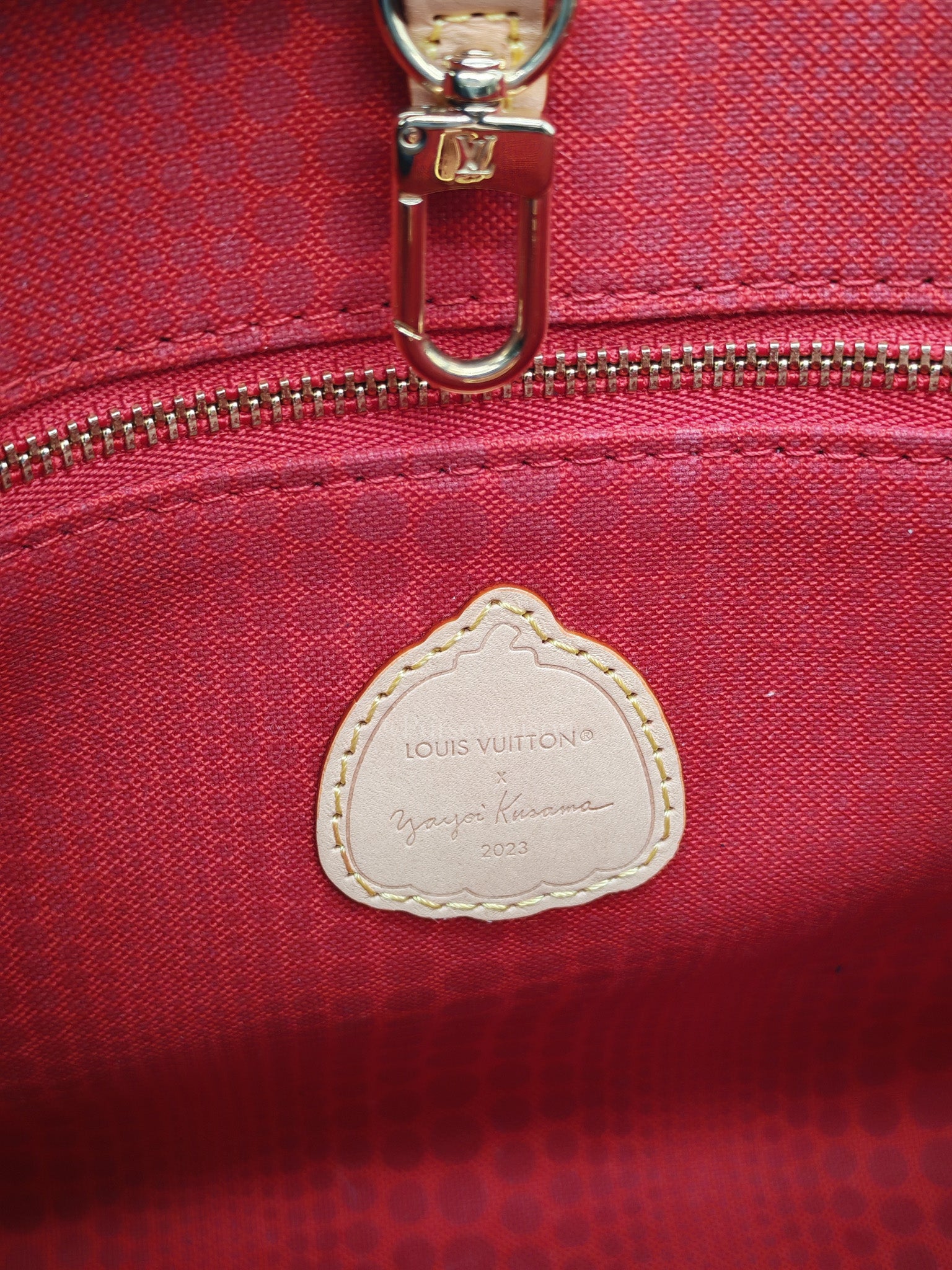 OnTheGo (OTG) PM in Yayoi Kusama Monogram Painted Dots Canvas (Microchip) | Purse Maison Luxury Bags Shop