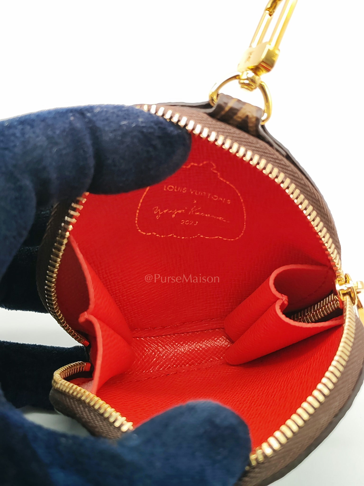 OnTheGo (OTG) PM in Yayoi Kusama Monogram Painted Dots Canvas (Microchip) | Purse Maison Luxury Bags Shop