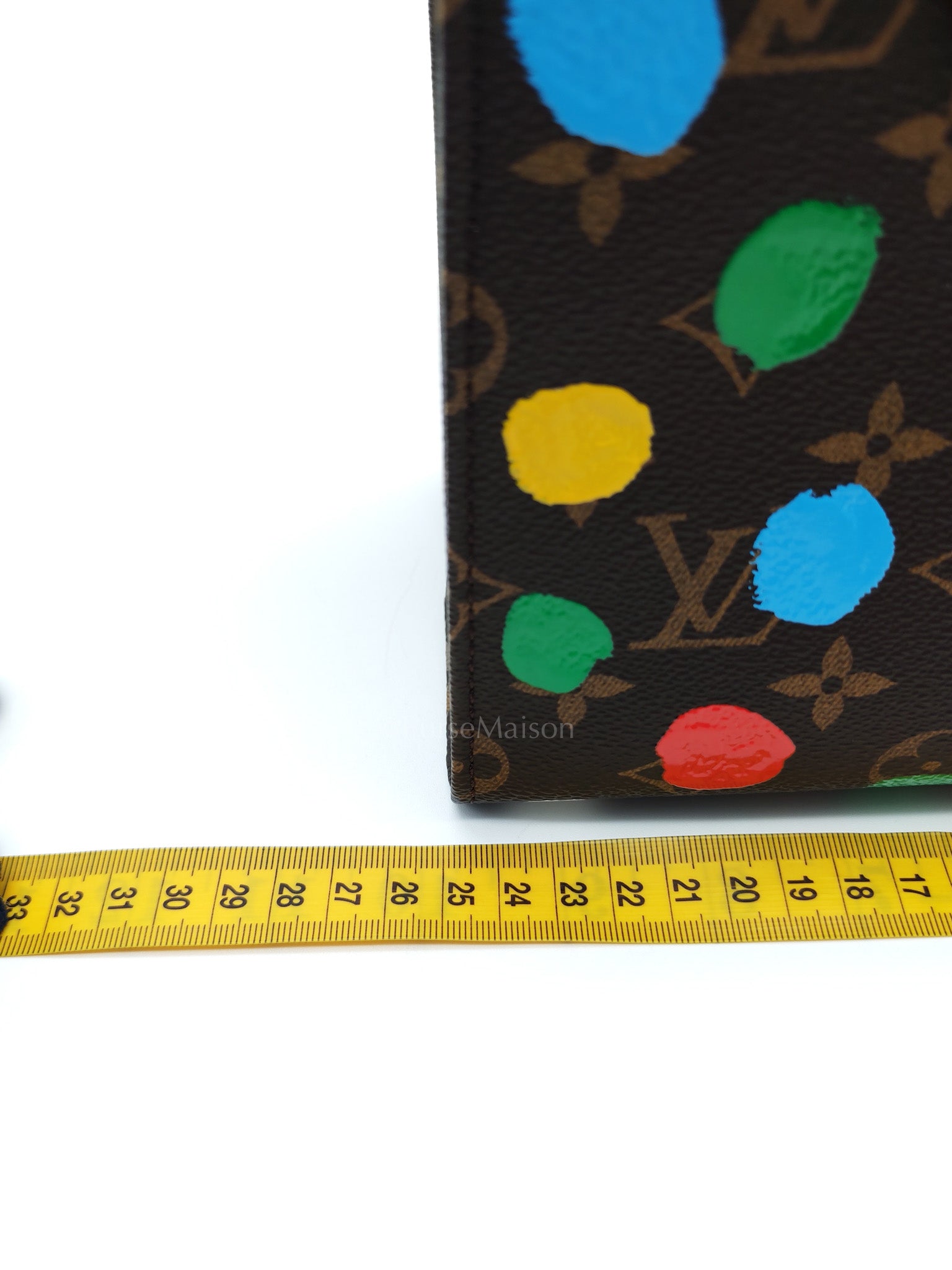 OnTheGo (OTG) PM in Yayoi Kusama Monogram Painted Dots Canvas (Microchip) | Purse Maison Luxury Bags Shop
