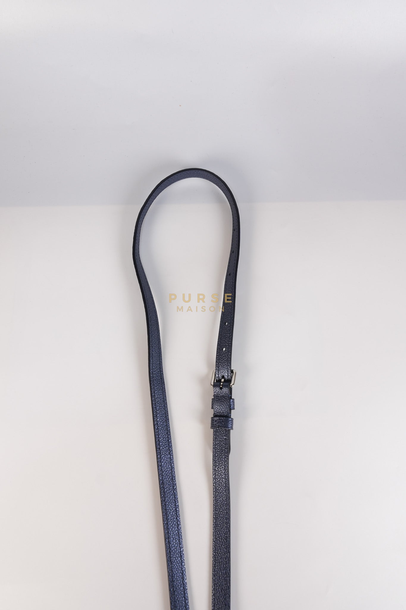 OnTheGo (OTG) PM Navy Nacre Metallic Empreinte Giant Monogram (Microchip) | Purse Maison Luxury Bags Shop