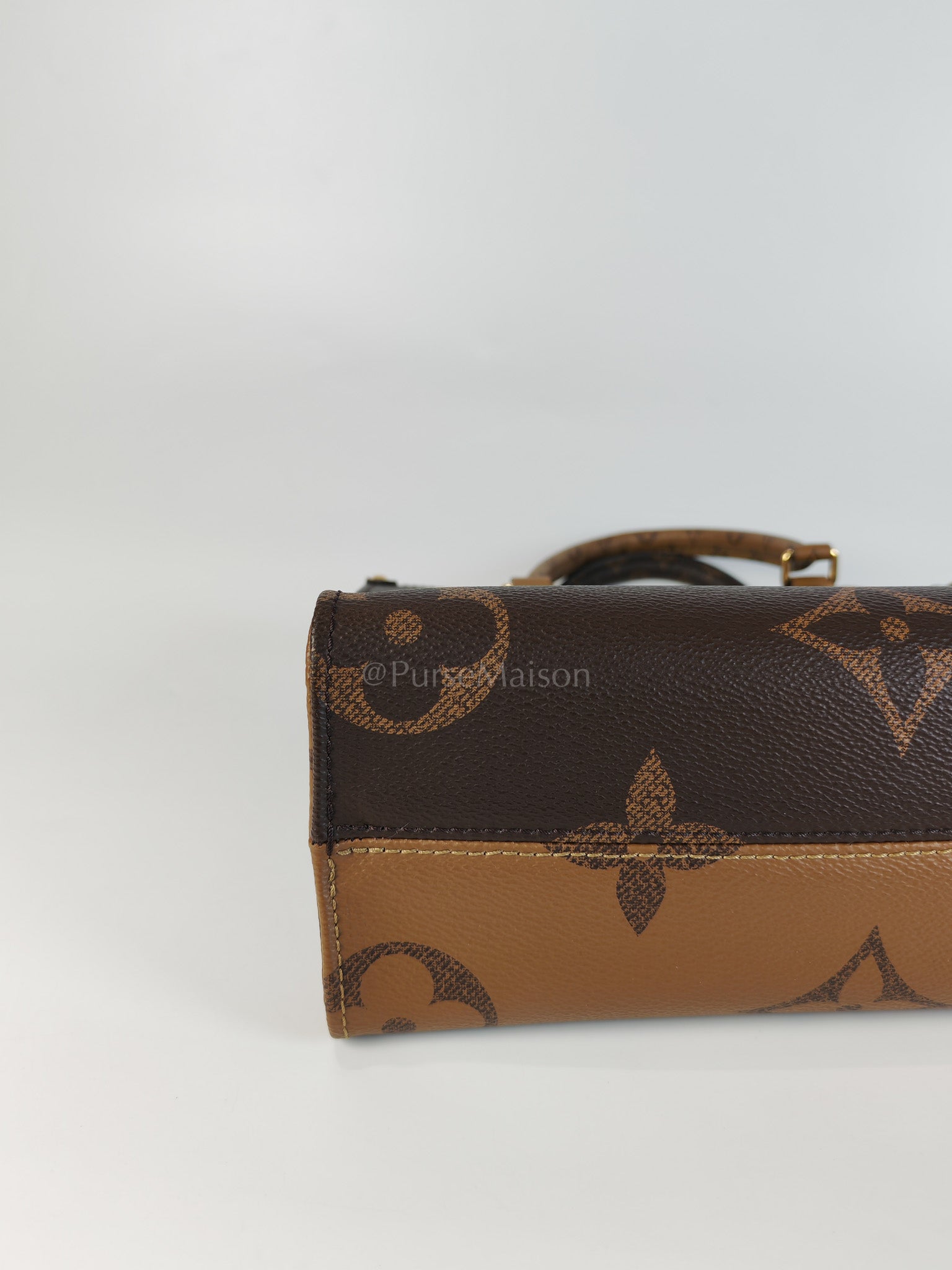 OnTheGo PM (OTG) in Reverse Monogram Canvas (Microchip) | Purse Maison Luxury Bags Shop