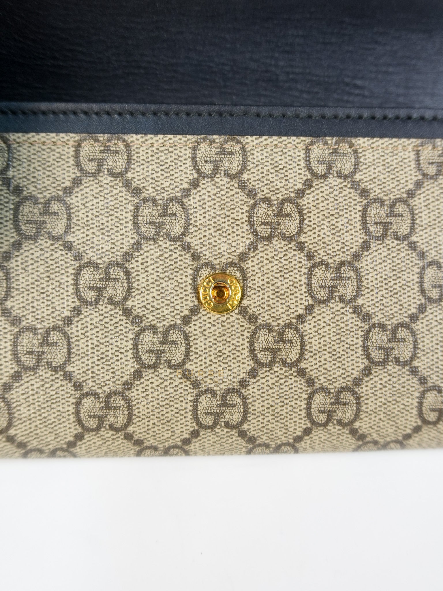 Ophidia Continental Wallet in Beige/Ebony | Purse Maison Luxury Bags Shop