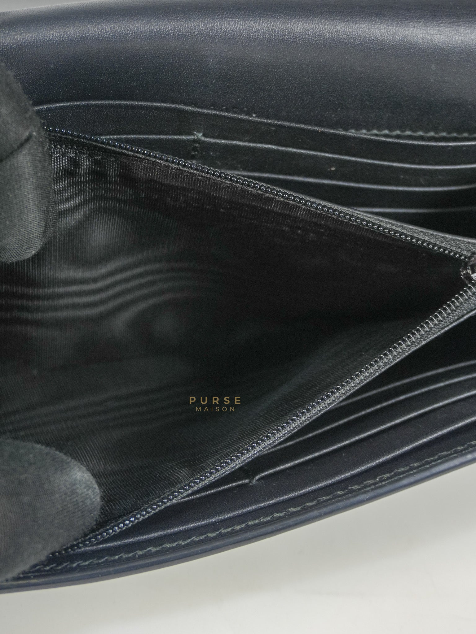 Ophidia Continental Wallet in Beige/Ebony | Purse Maison Luxury Bags Shop