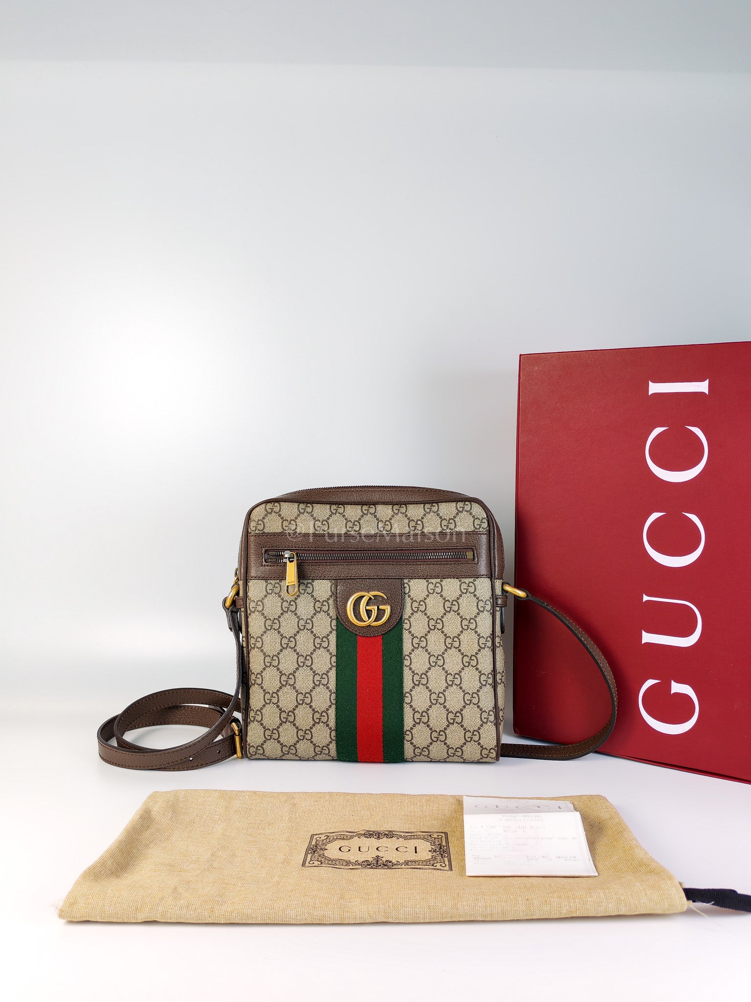 Ophidia Crossbody Messsenger Bag | Purse Maison Luxury Bags Shop