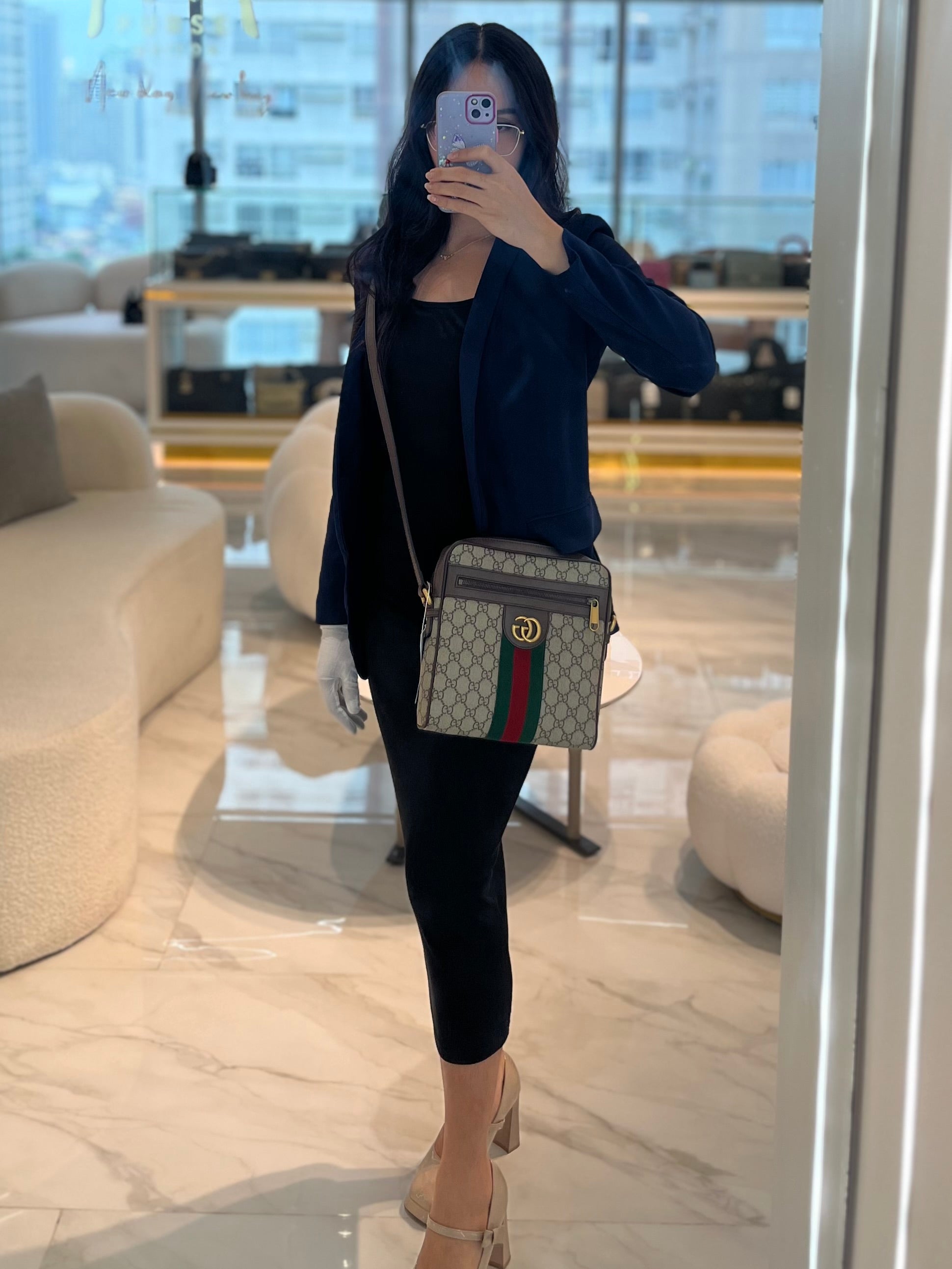 Ophidia Crossbody Messsenger Bag | Purse Maison Luxury Bags Shop