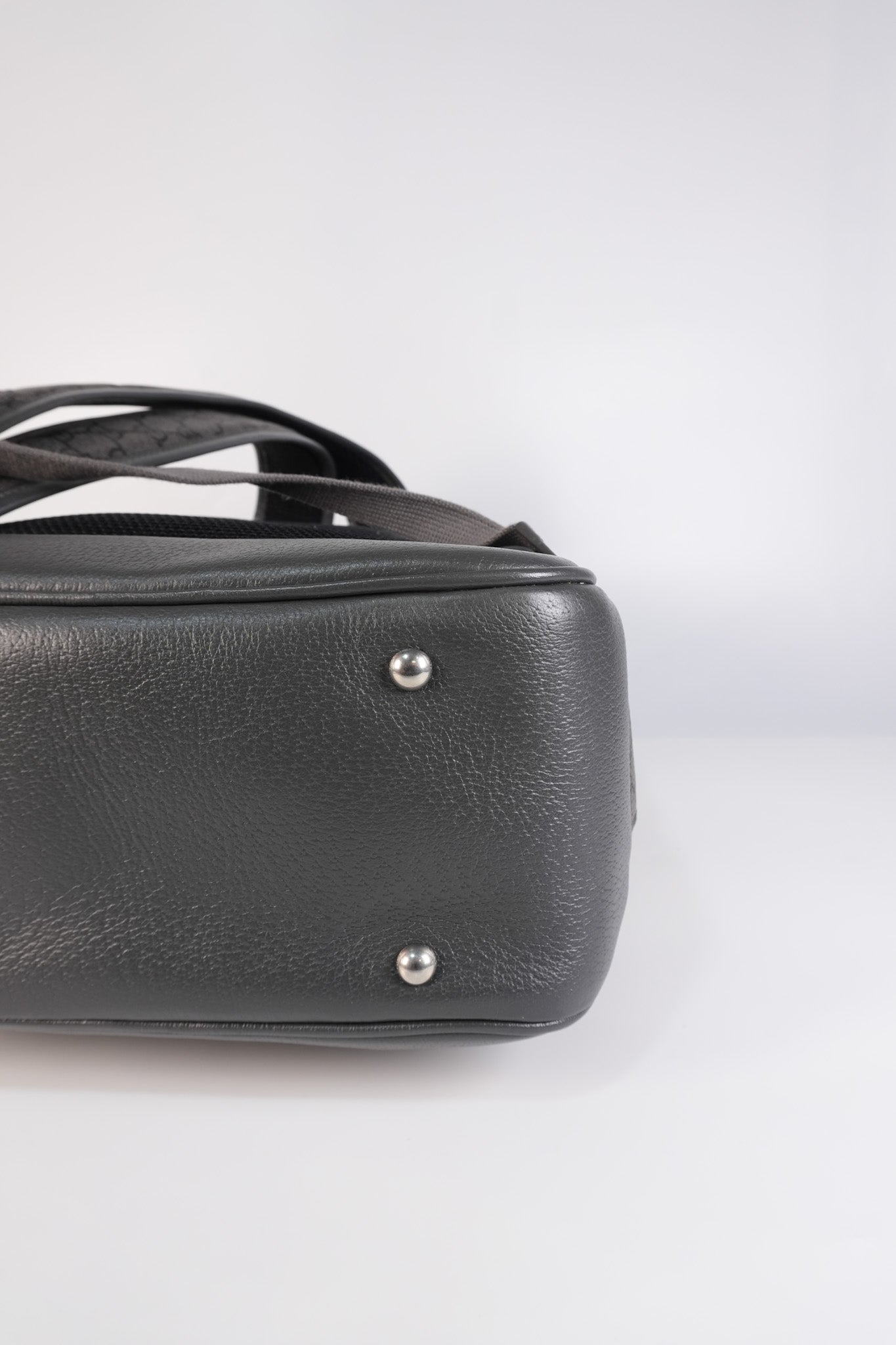 Ophidia GG Backpack Medium in Grey GG Supreme Coated Canvas | Purse Maison Luxury Bags Shop