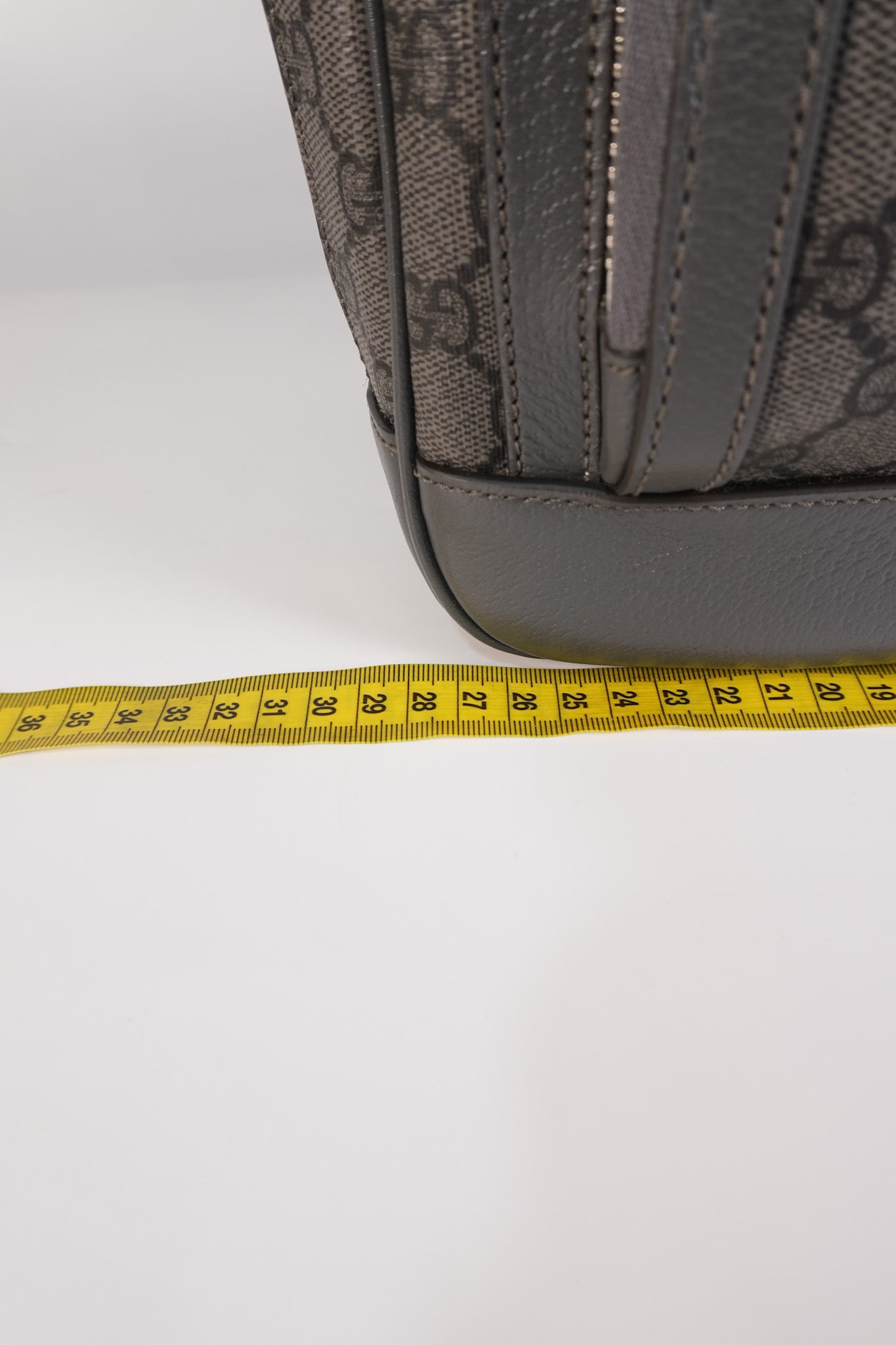 Ophidia GG Backpack Medium in Grey GG Supreme Coated Canvas | Purse Maison Luxury Bags Shop