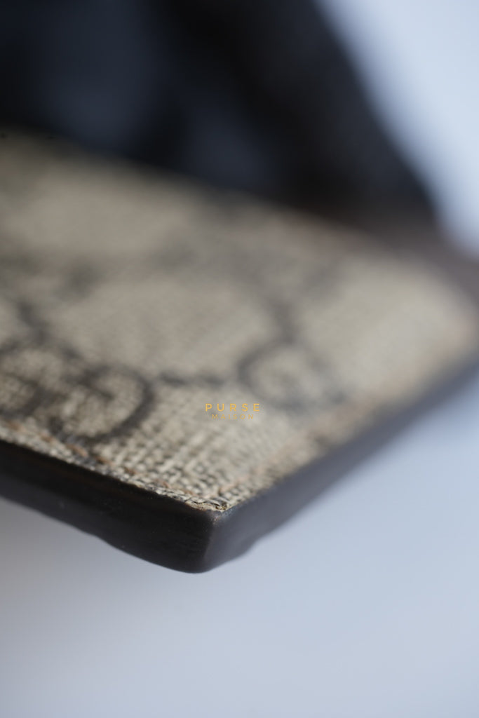Ophidia GG Card Holder in Brown | Purse Maison Luxury Bags Shop