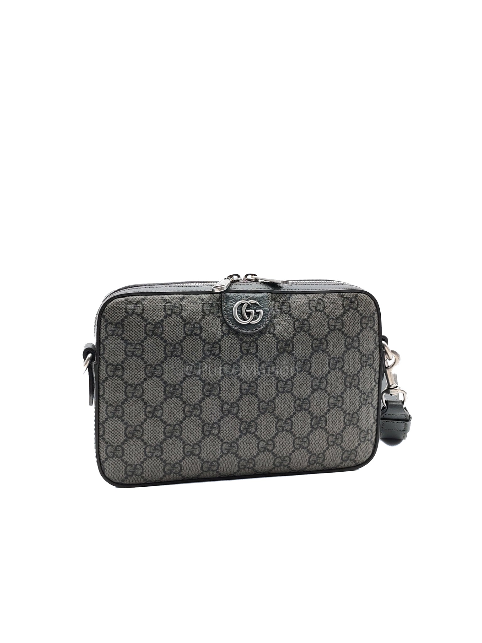 Ophidia Gray Supreme Canvas Clutch Bag | Purse Maison Luxury Bags Shop