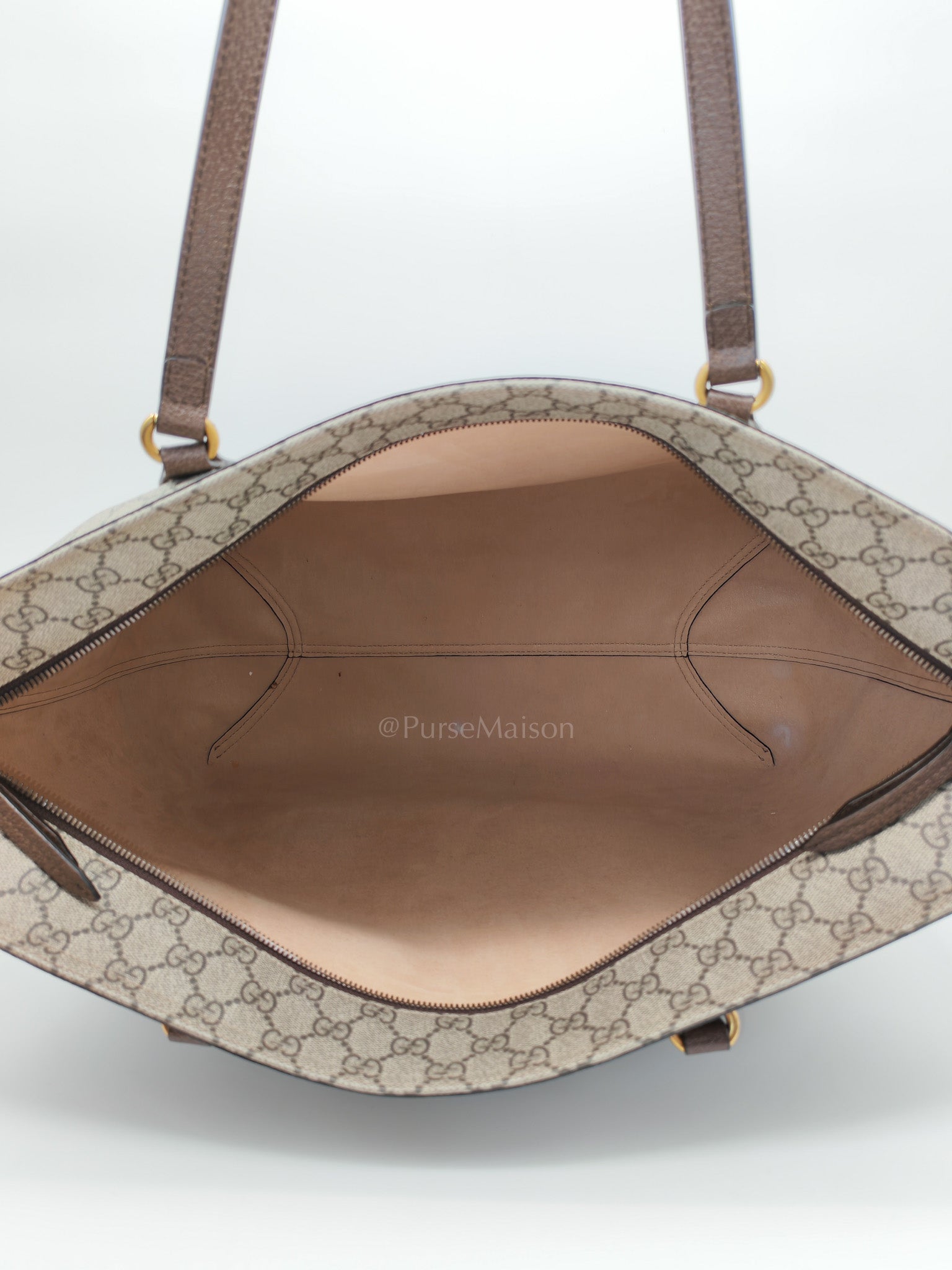 Ophidia Medium Tote Bag in GG Supreme Monogram Canvas | Purse Maison Luxury Bags Shop
