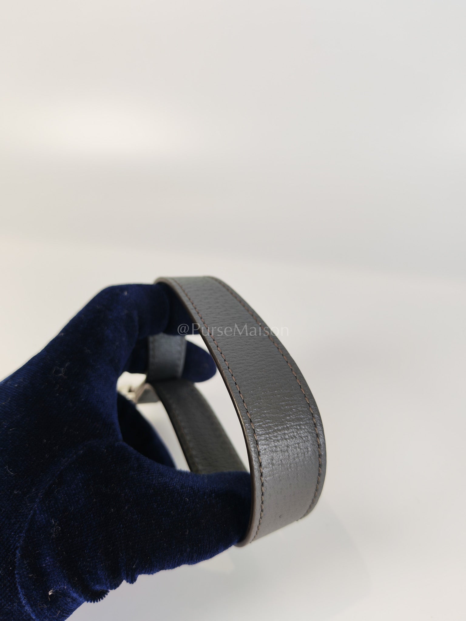 Ophidia Supreme in Gray Canvas Pouch/Clutch Bag | Purse Maison Luxury Bags Shop