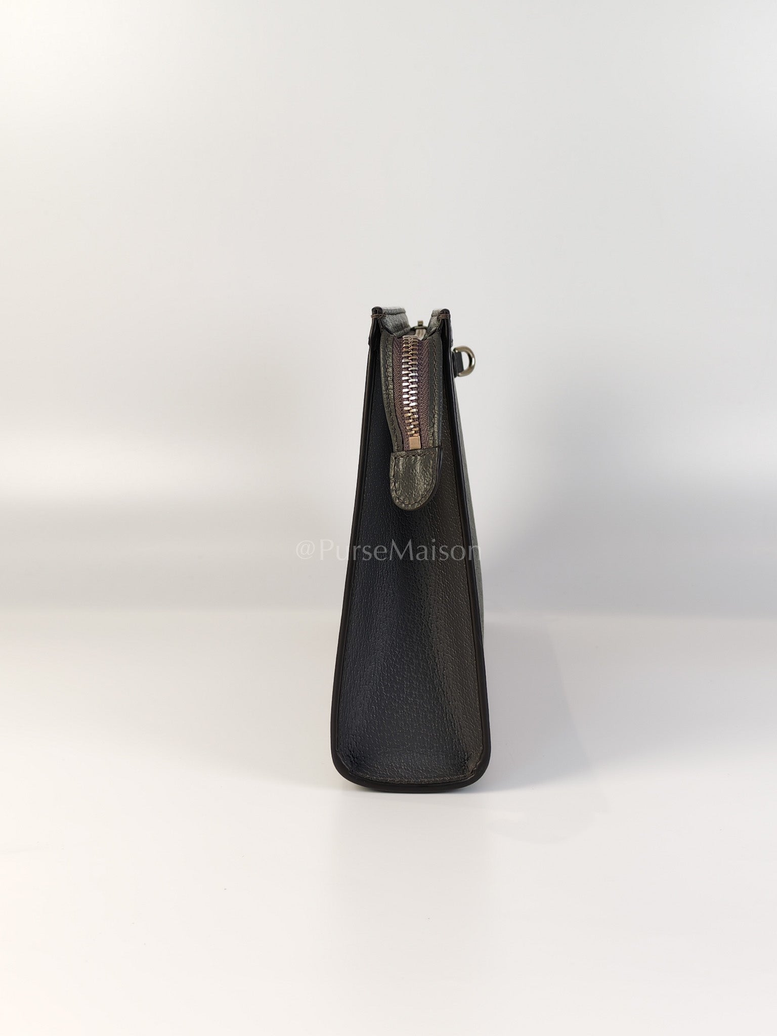 Ophidia Supreme in Gray Canvas Pouch/Clutch Bag | Purse Maison Luxury Bags Shop