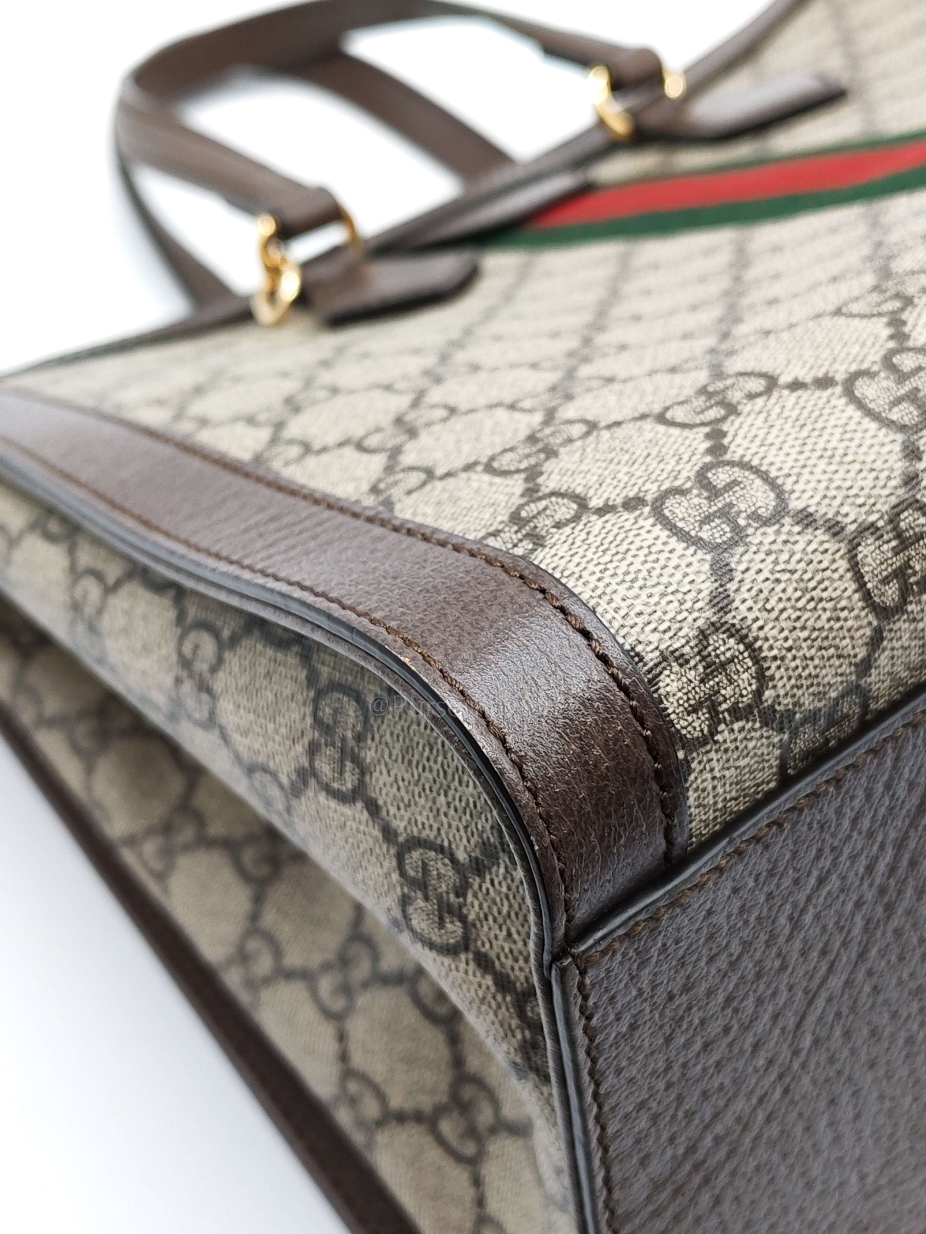 Ophidia Supremen Canvas Medium Tote Bag | Purse Maison Luxury Bags Shop
