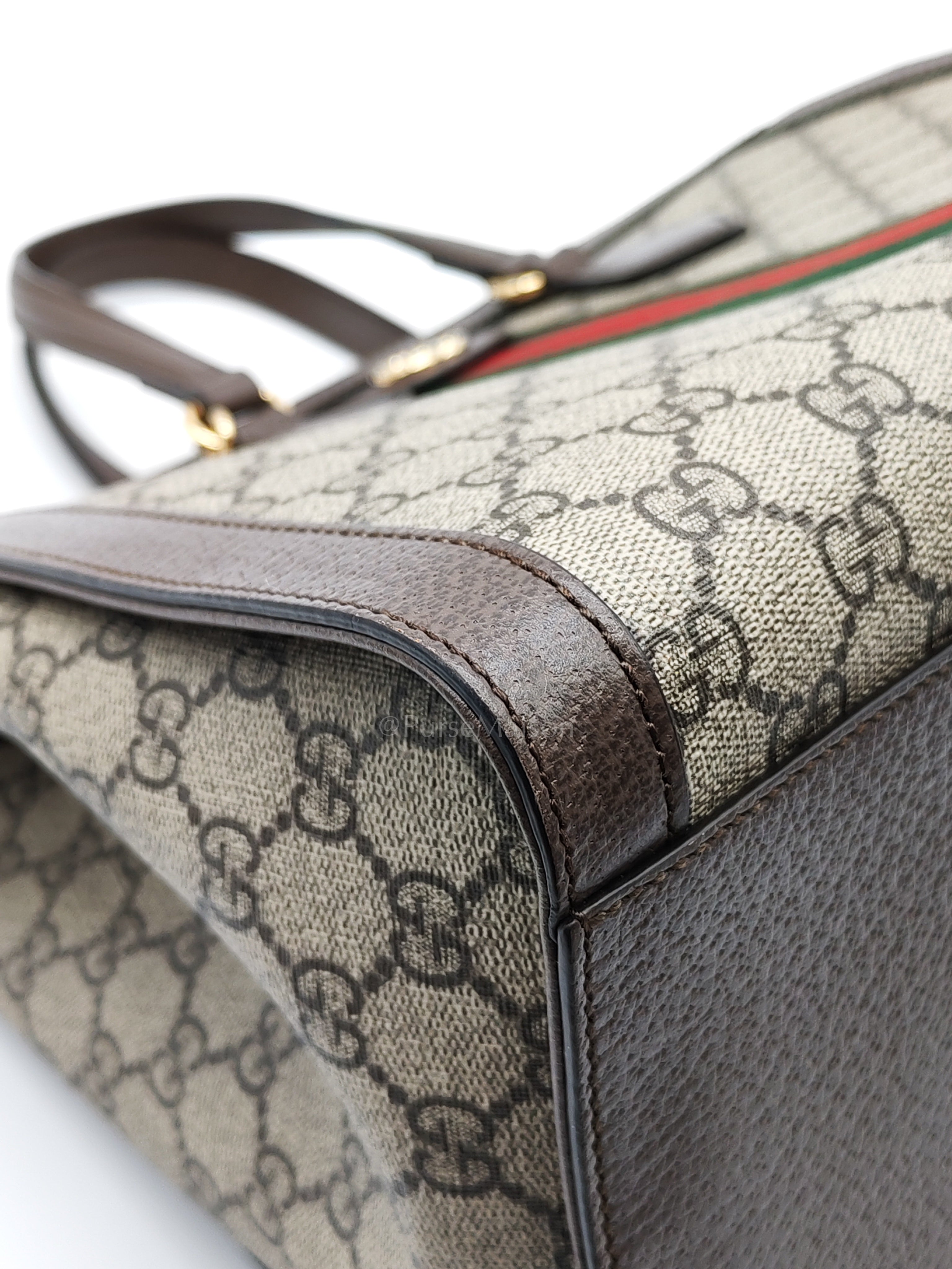 Ophidia Supremen Canvas Medium Tote Bag | Purse Maison Luxury Bags Shop