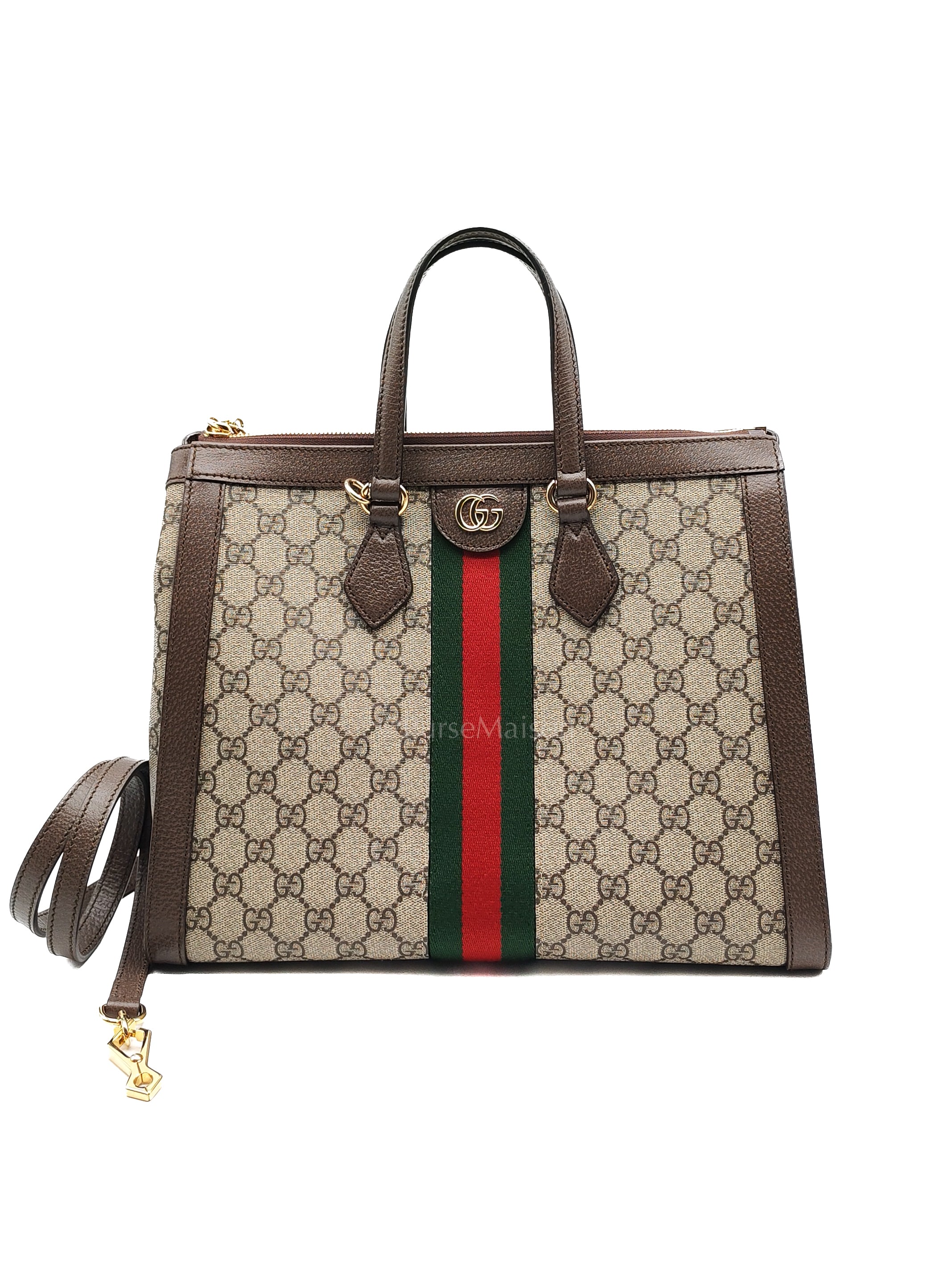 Ophidia Supremen Canvas Medium Tote Bag | Purse Maison Luxury Bags Shop