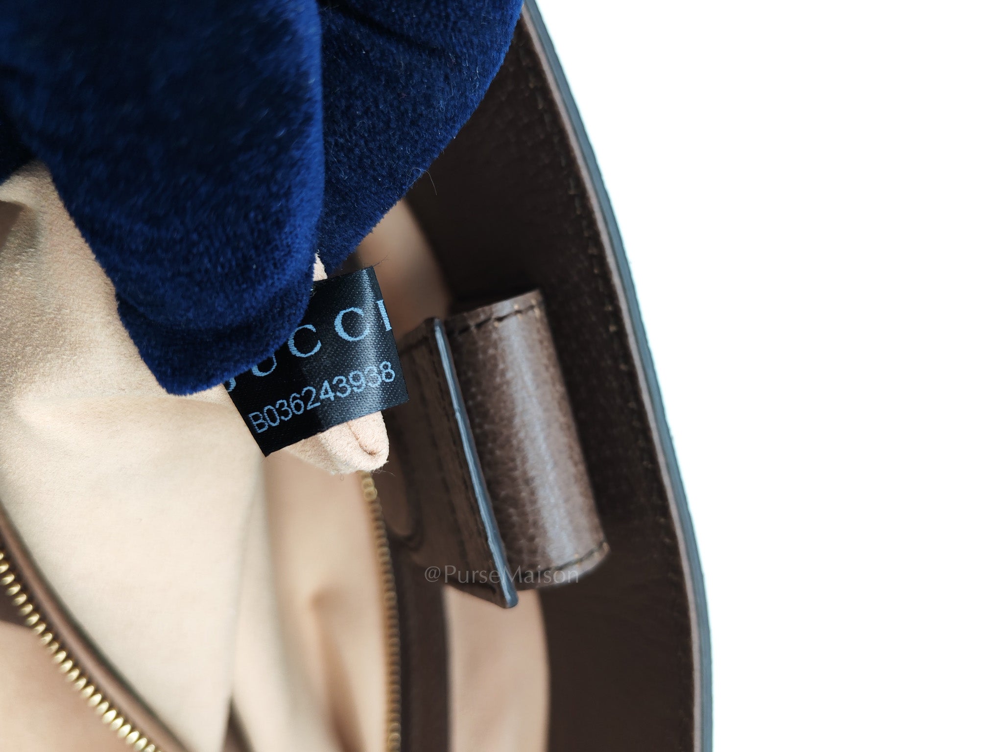 Ophidia Tote Bag in GG Supreme Canvas & Gold Hardware