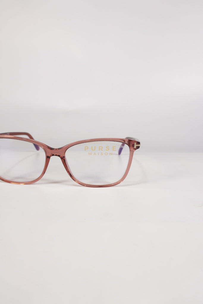 Optical Eyeglasses TF 5842-B in Peach/Red | Purse Maison Luxury Bags Shop