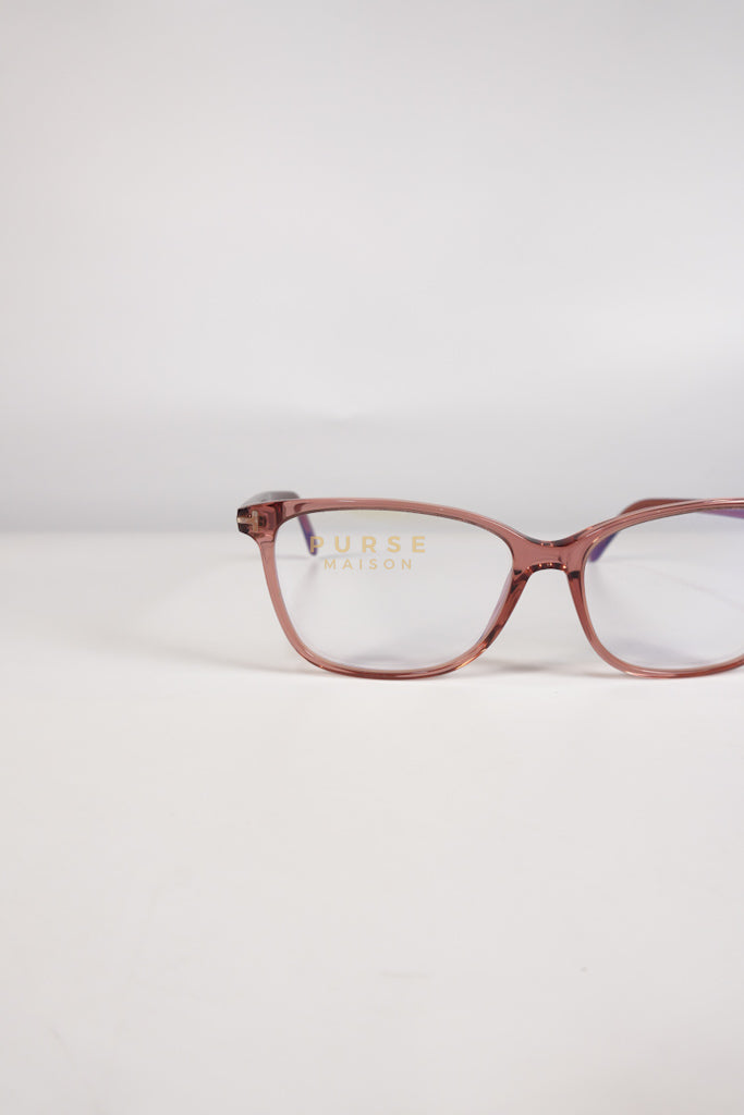 Optical Eyeglasses TF 5842-B in Peach/Red | Purse Maison Luxury Bags Shop