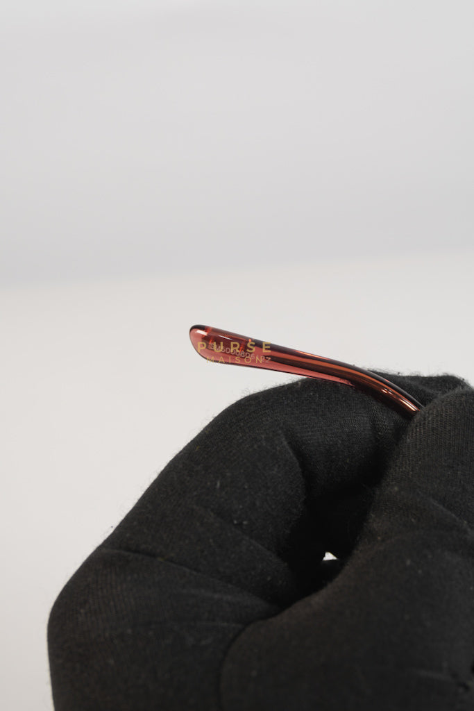 Optical Eyeglasses TF 5842-B in Peach/Red | Purse Maison Luxury Bags Shop