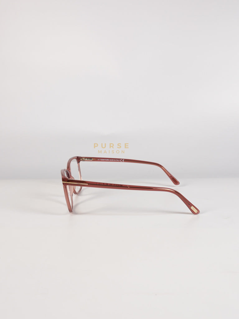 Optical Eyeglasses TF 5842-B in Peach/Red | Purse Maison Luxury Bags Shop