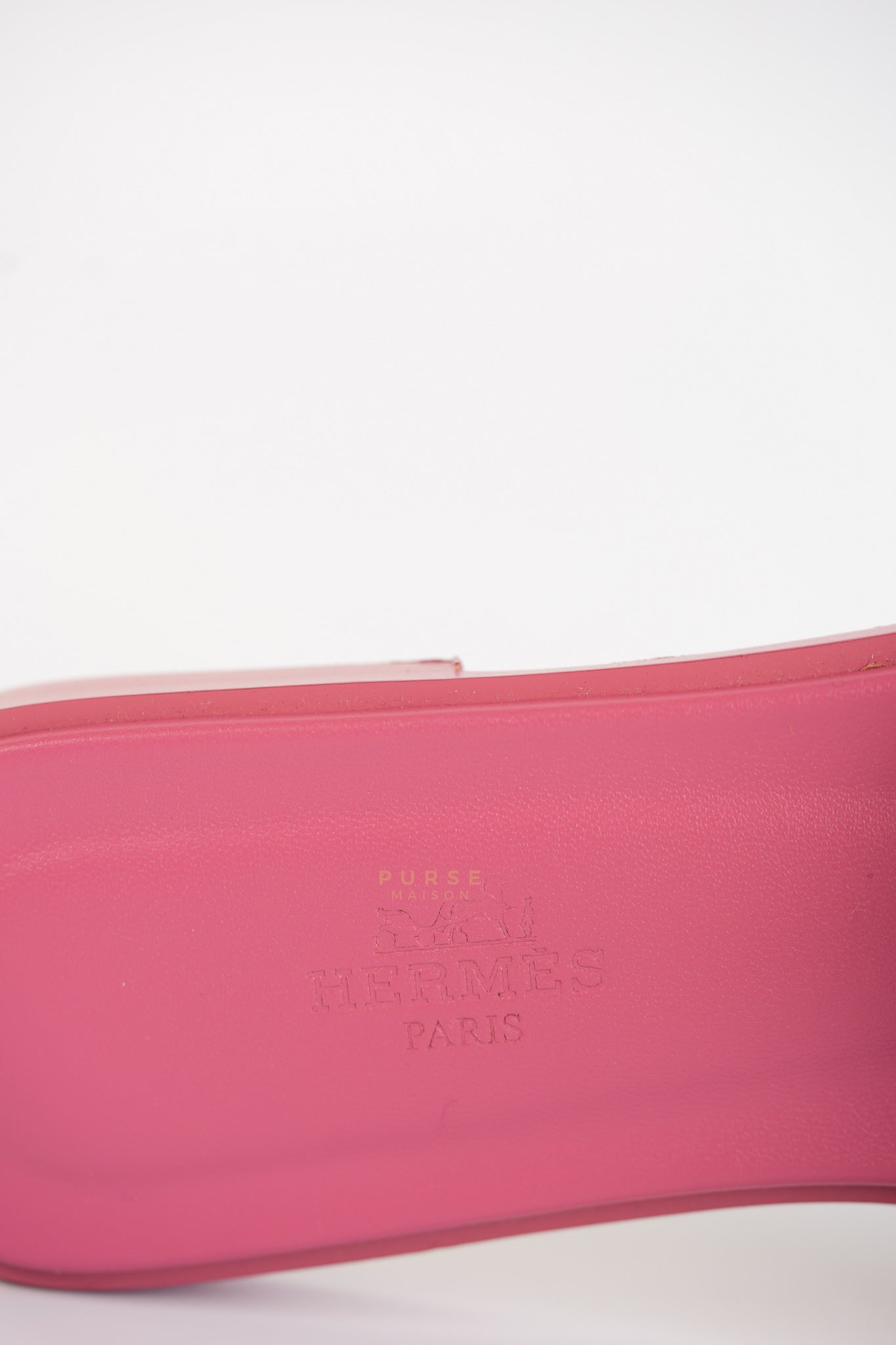 Oran Epsom Rose de Venise Size 37 EU (23cm) | Purse Maison Luxury Bags Shop