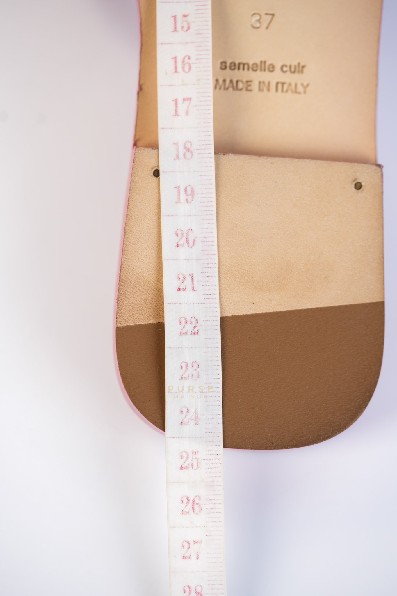 Oran Epsom Rose de Venise Size 37 EU (23cm) | Purse Maison Luxury Bags Shop