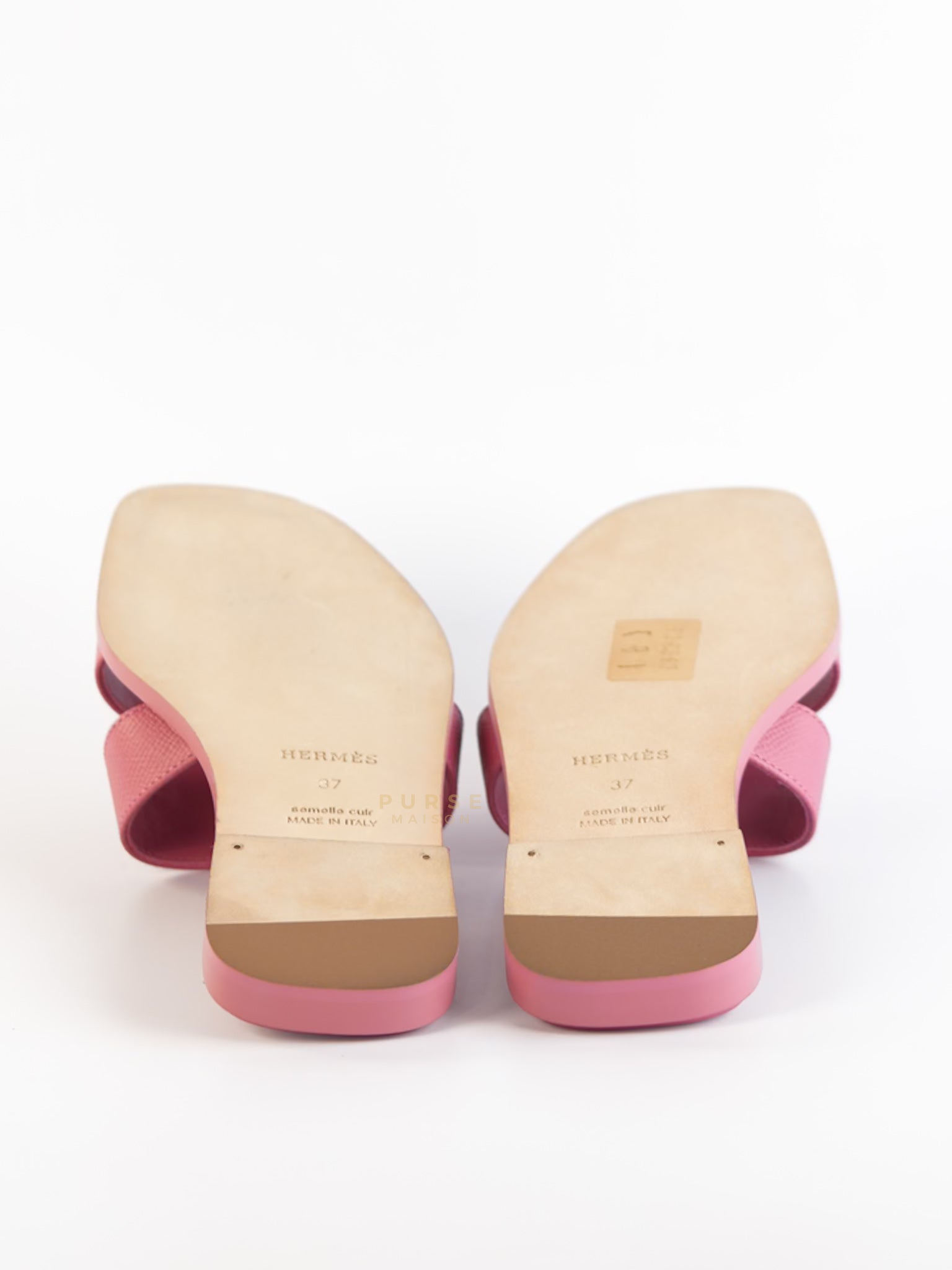 Oran Epsom Rose de Venise Size 37 EU (23cm) | Purse Maison Luxury Bags Shop